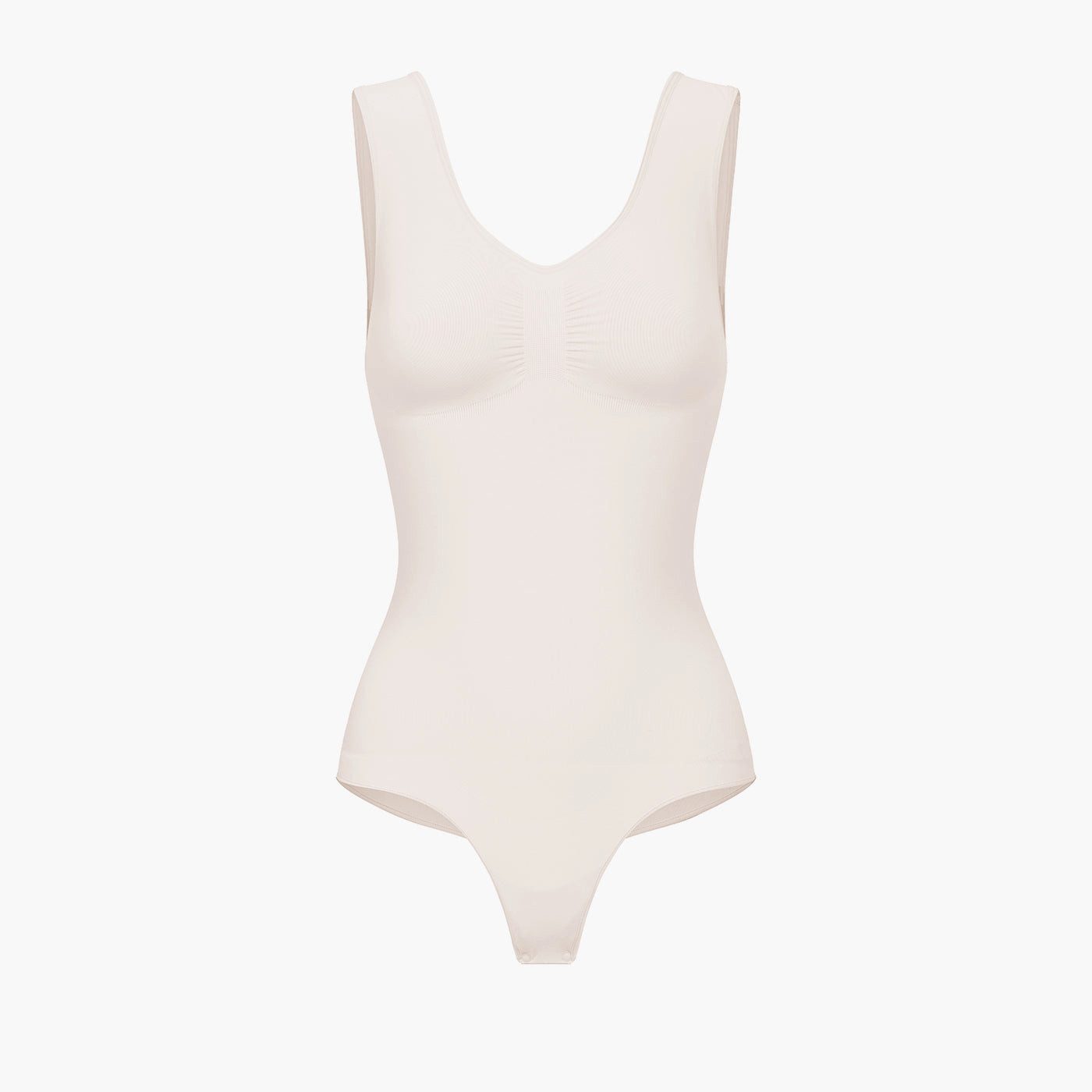 Creamy Fabrics Miederbody Tank Bodysuit Sculpting Shapewear mit String (2)- günstig online kaufen