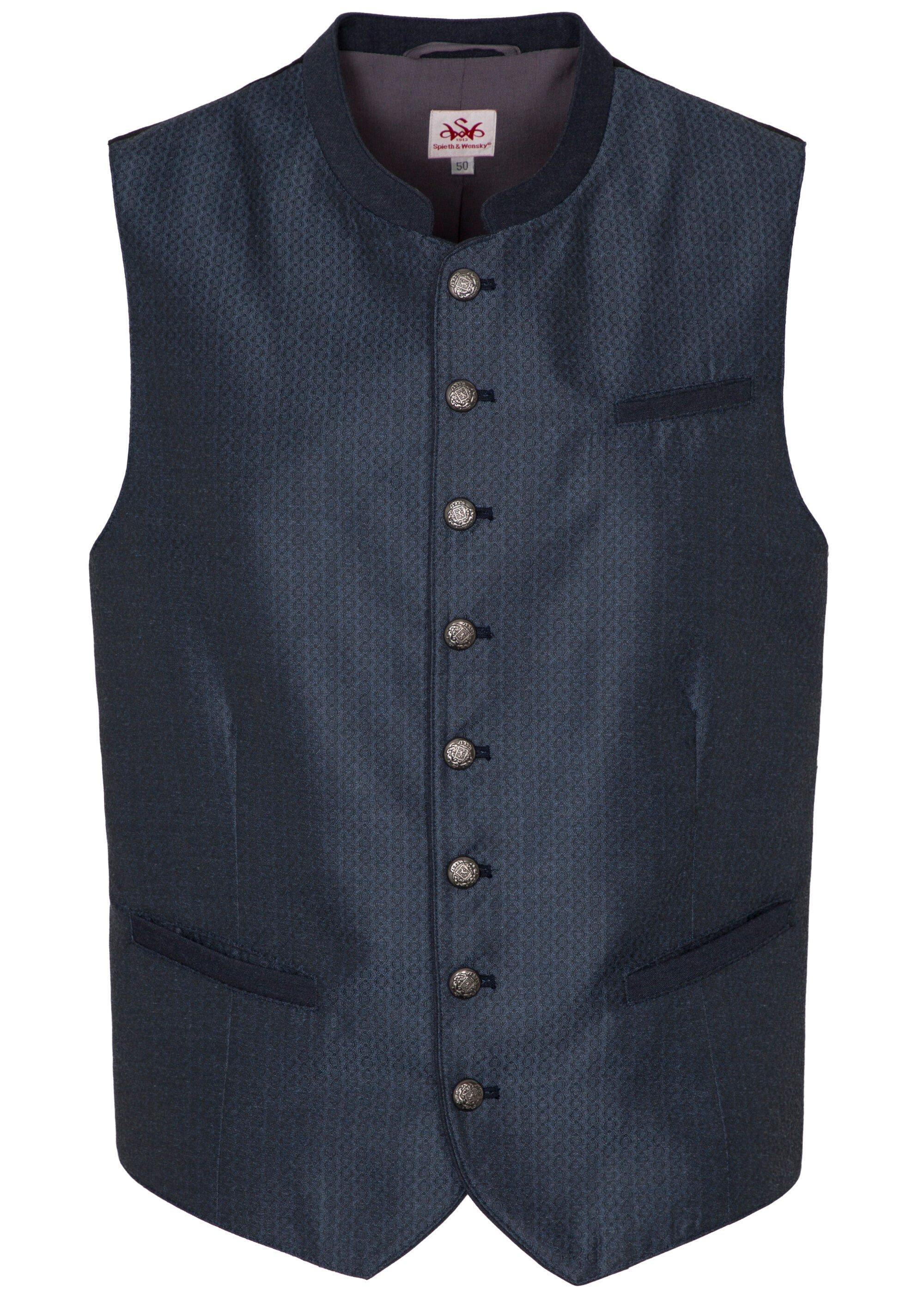 Spieth & Wensky Trachtenweste Gregor (1-tlg) mit dezenter Musterung günstig online kaufen