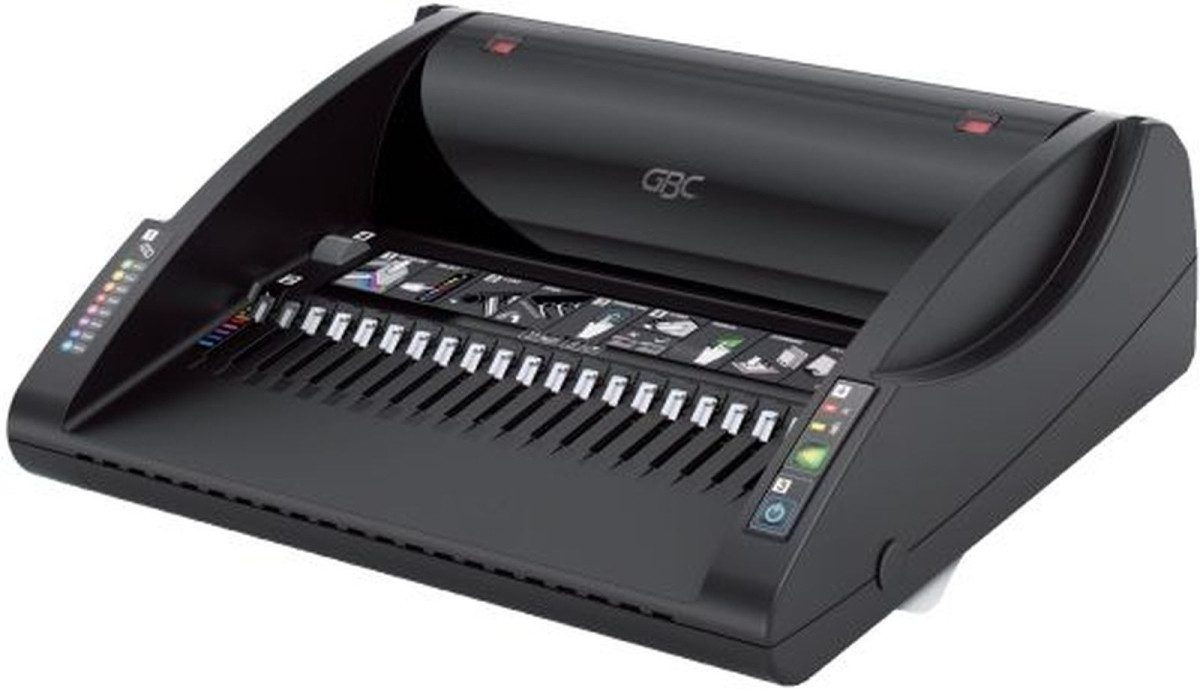 GBC Elektrisches Plastikbindegerät CombBind C200E, schwarz