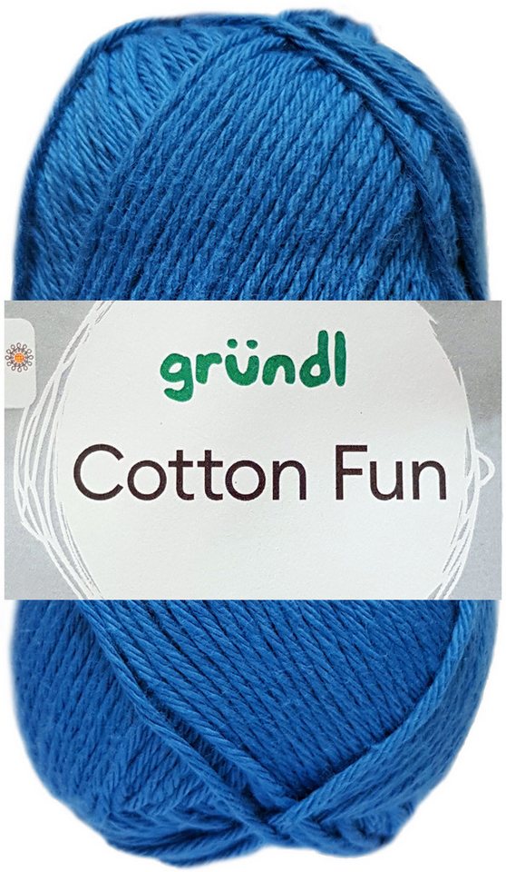 Gründl 50 Gramm Gründl Cotton Fun Farbauswahl Häkelwolle