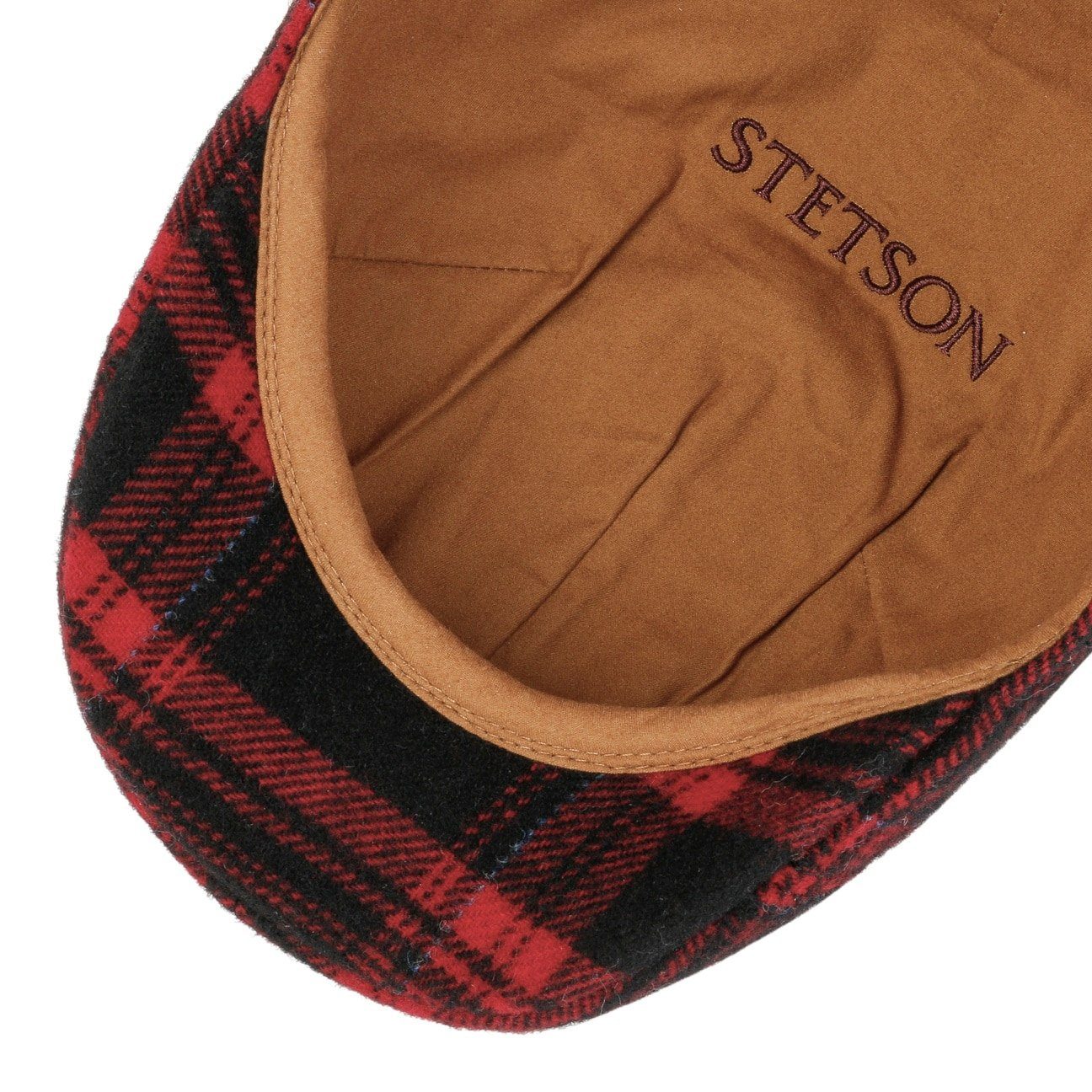 Stetson Flat Cap (1-St) Schirmmütze mit Schirm, Made in the EU