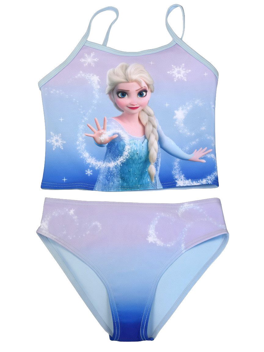 United Labels® Tankini Die Eiskönigin Tankini Badeanzug Elsa Frozen Zweiteiler Schwimmanzug