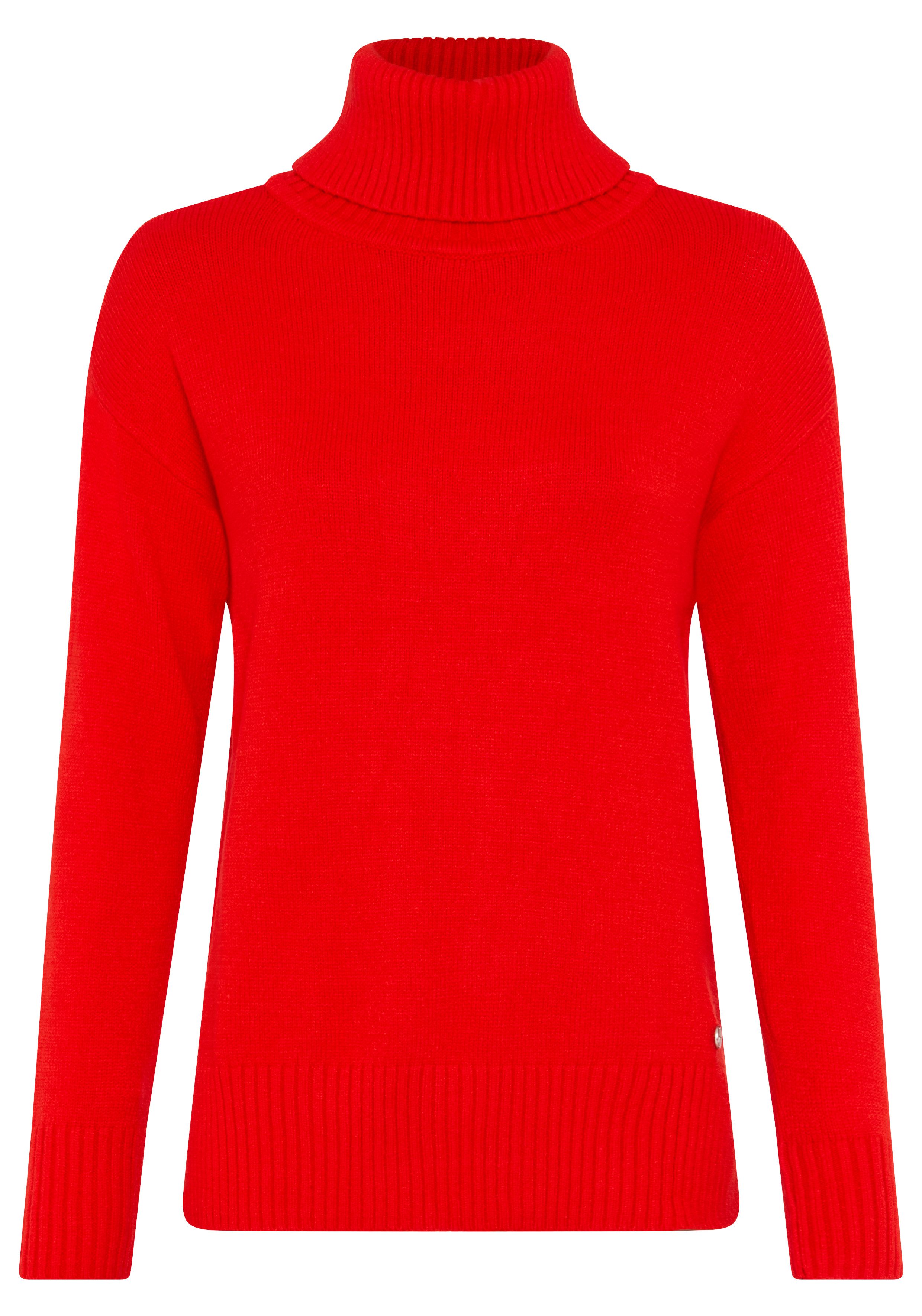 Rollkragenpullover aus weicher Viskosemischung