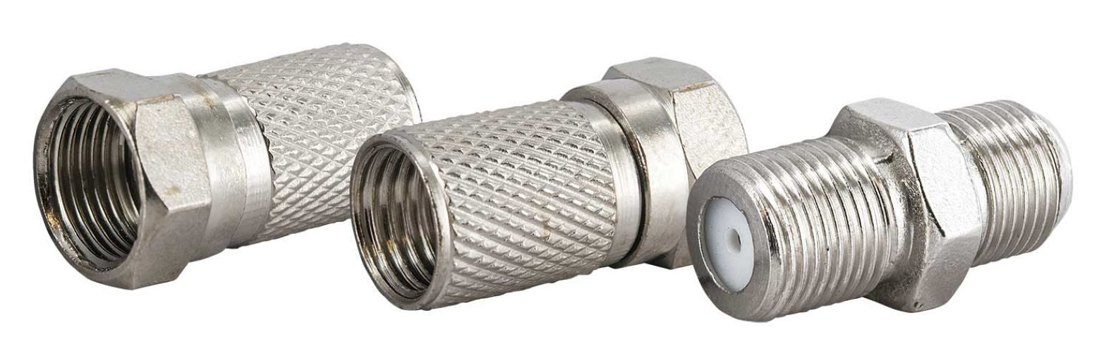 Schwaiger KVBS70 531 TV-Adapter F-Stecker zu F-Buchse