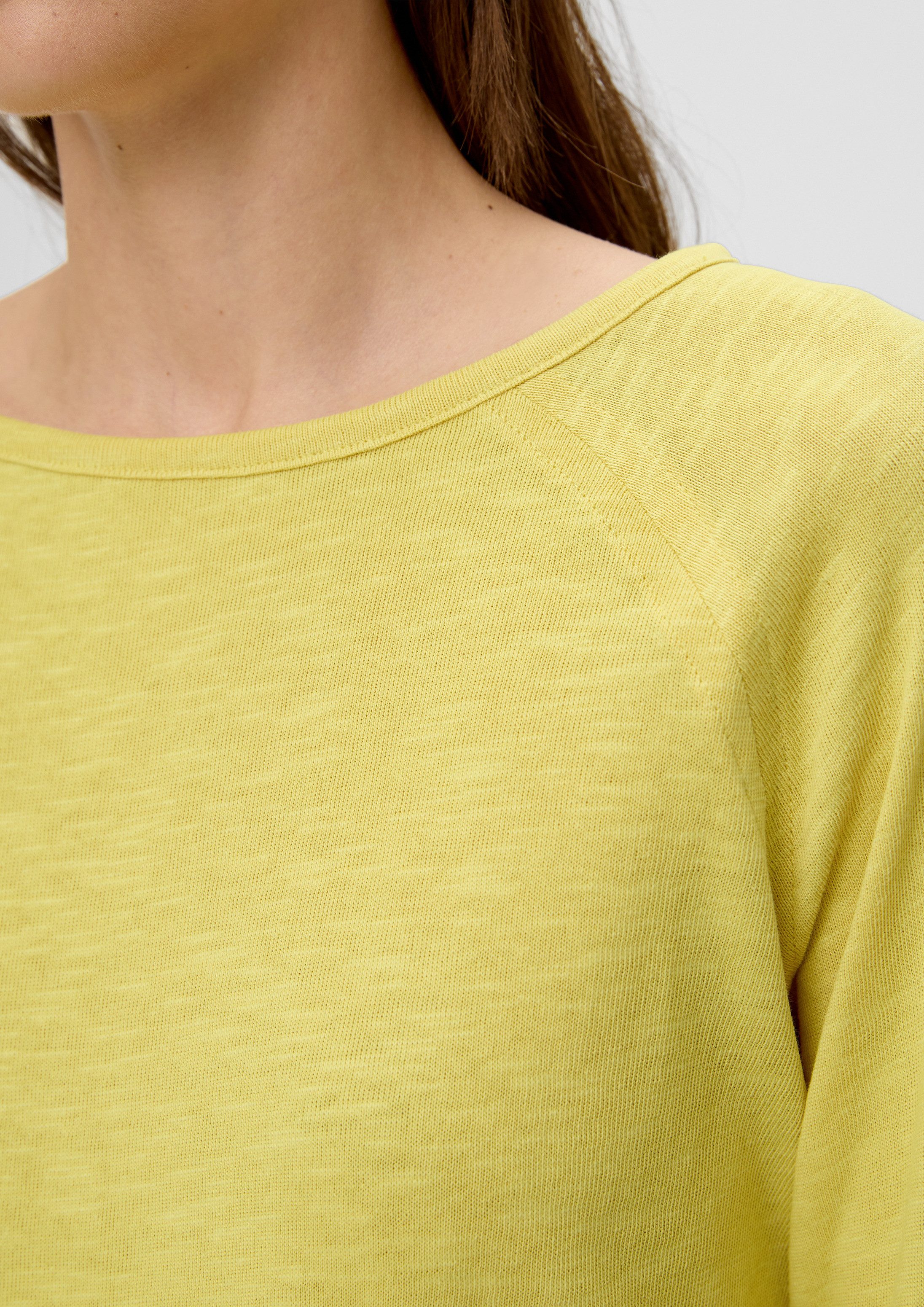 s.Oliver Langarmshirt T-Shirt Longsleeve aus Baumwollmix