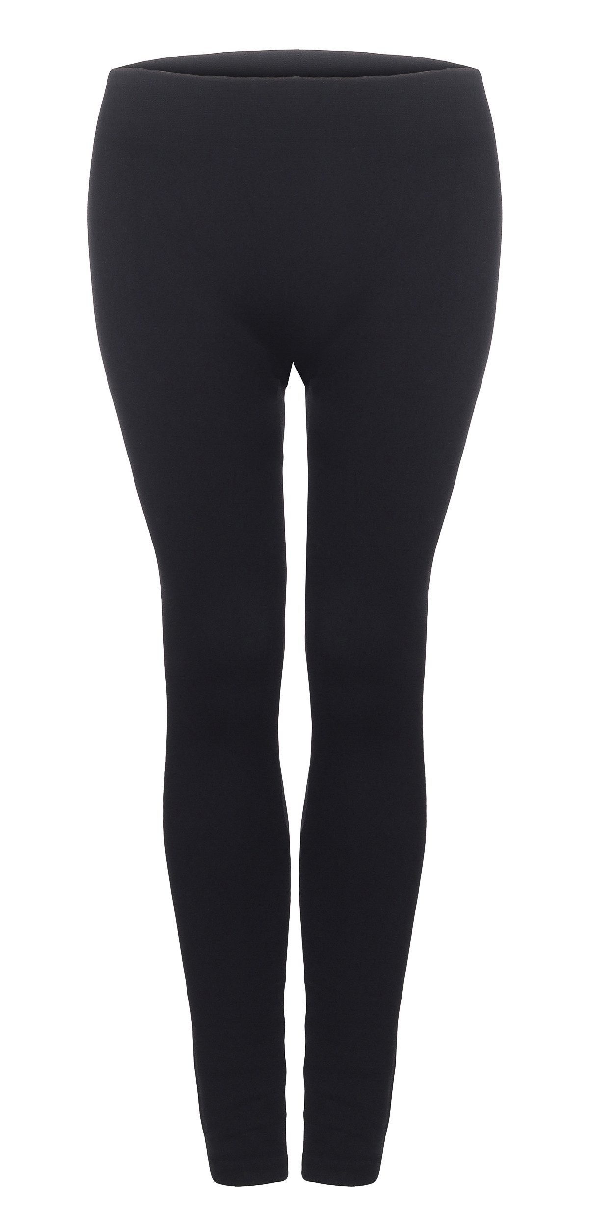 Aurela Damenmode Thermoleggings Winterleggings Damen Skiunterwäsche schwarz günstig online kaufen