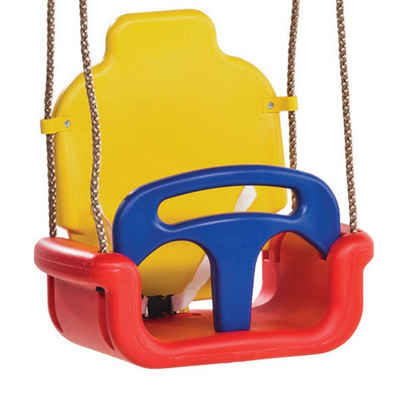 Wickey Babyschaukel - Babysitz verstellbar (3 Teile) - MITWACHSEND - Zubehör für Spielturm, Verstellbarer Babyschaukelsitz