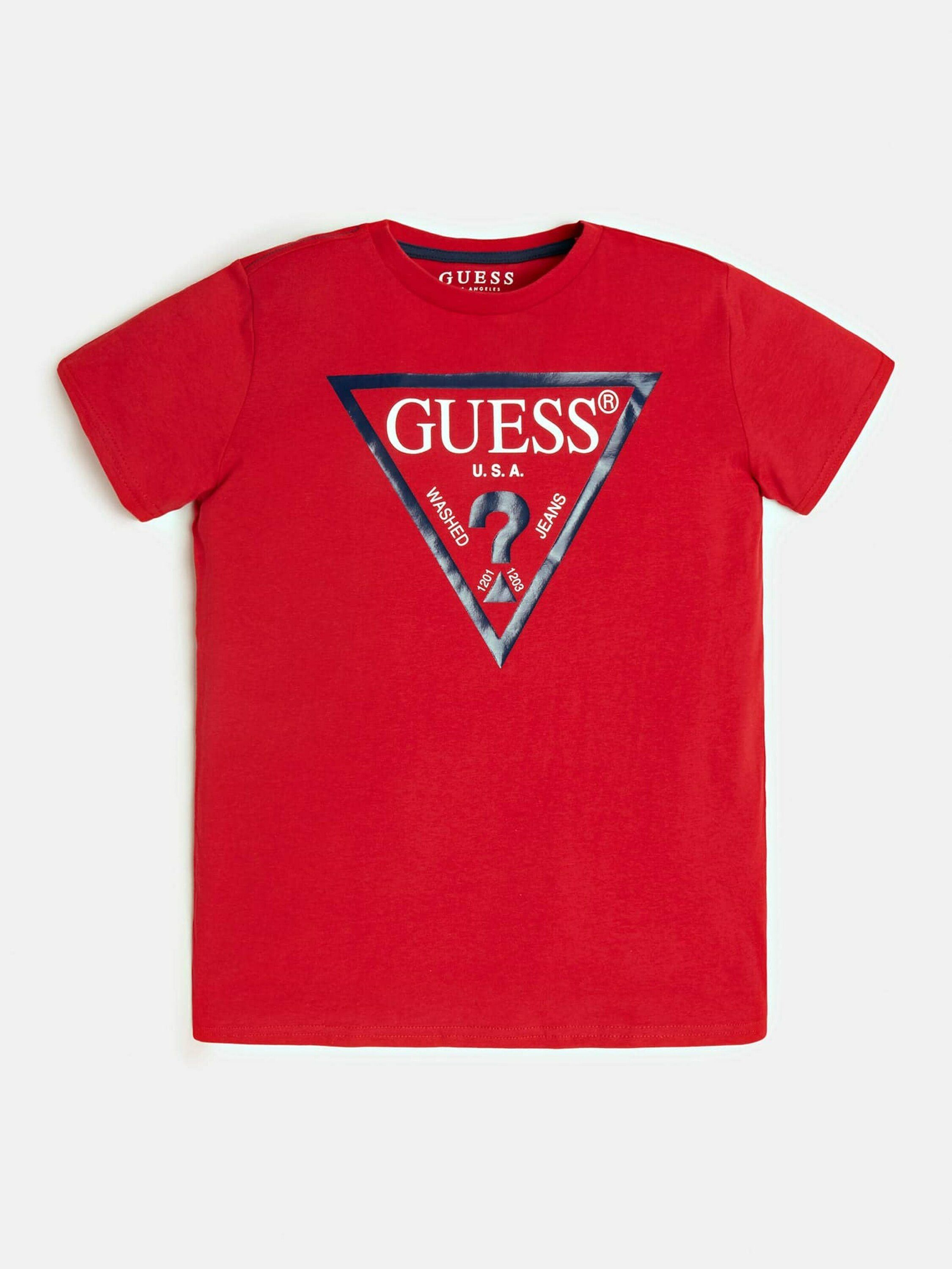 Guess T-Shirt (1-tlg) Plain/ohne Details günstig online kaufen