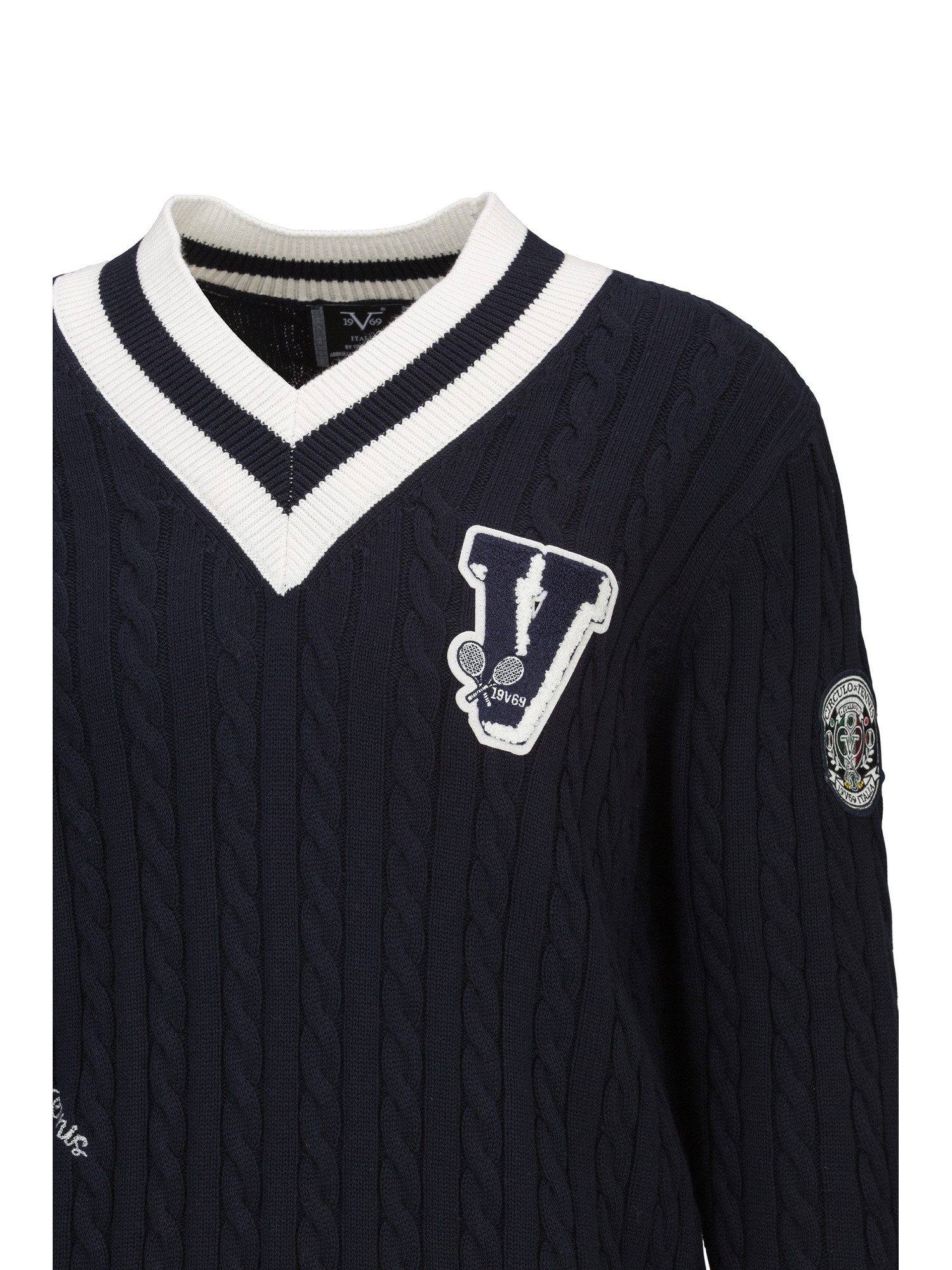 19V69 ITALIA Strickpullover ELIANO TENNIS