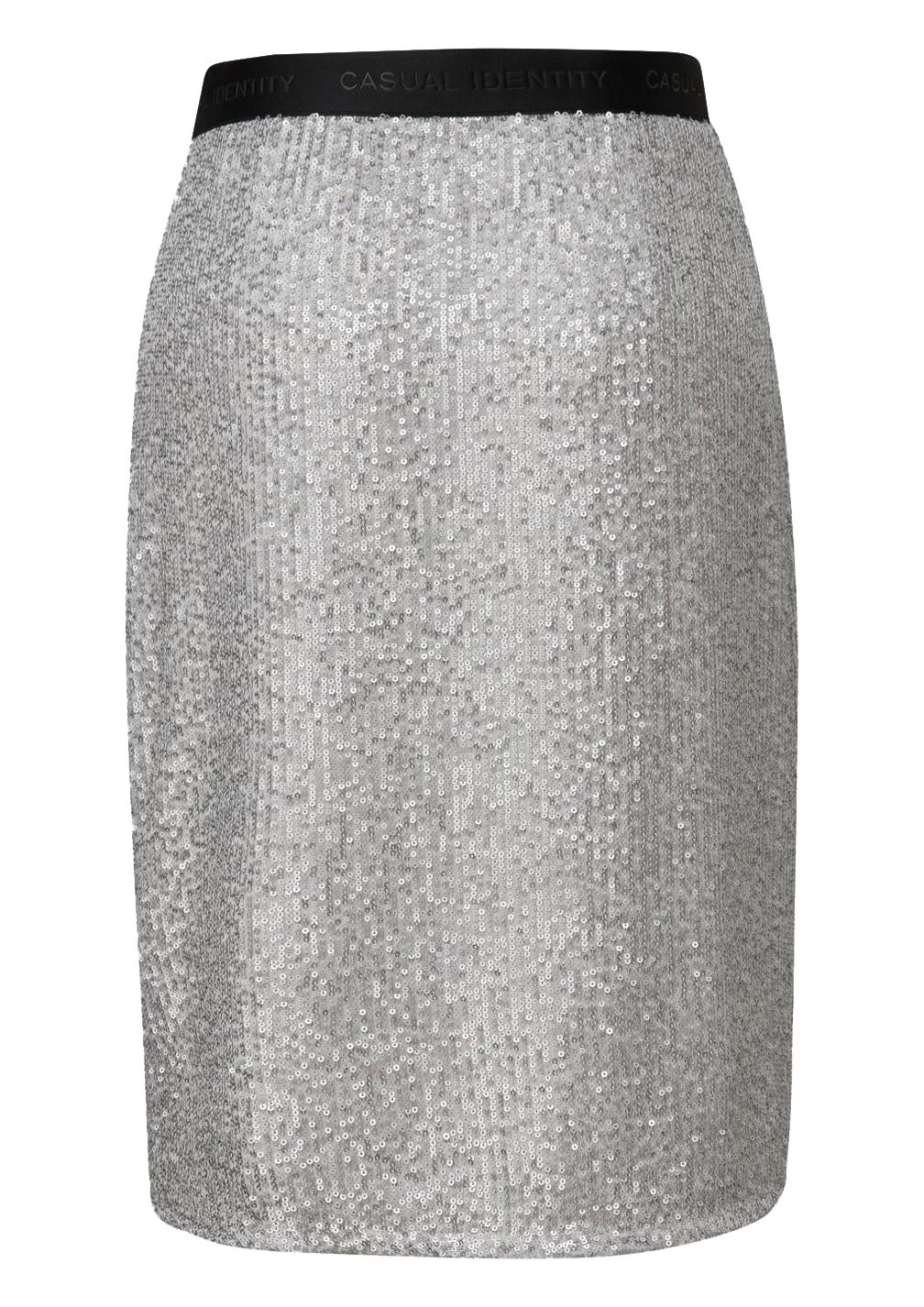 comma casual identity Paillettenrock Chiffon-Rock mit Pailletten (1-tlg) El günstig online kaufen