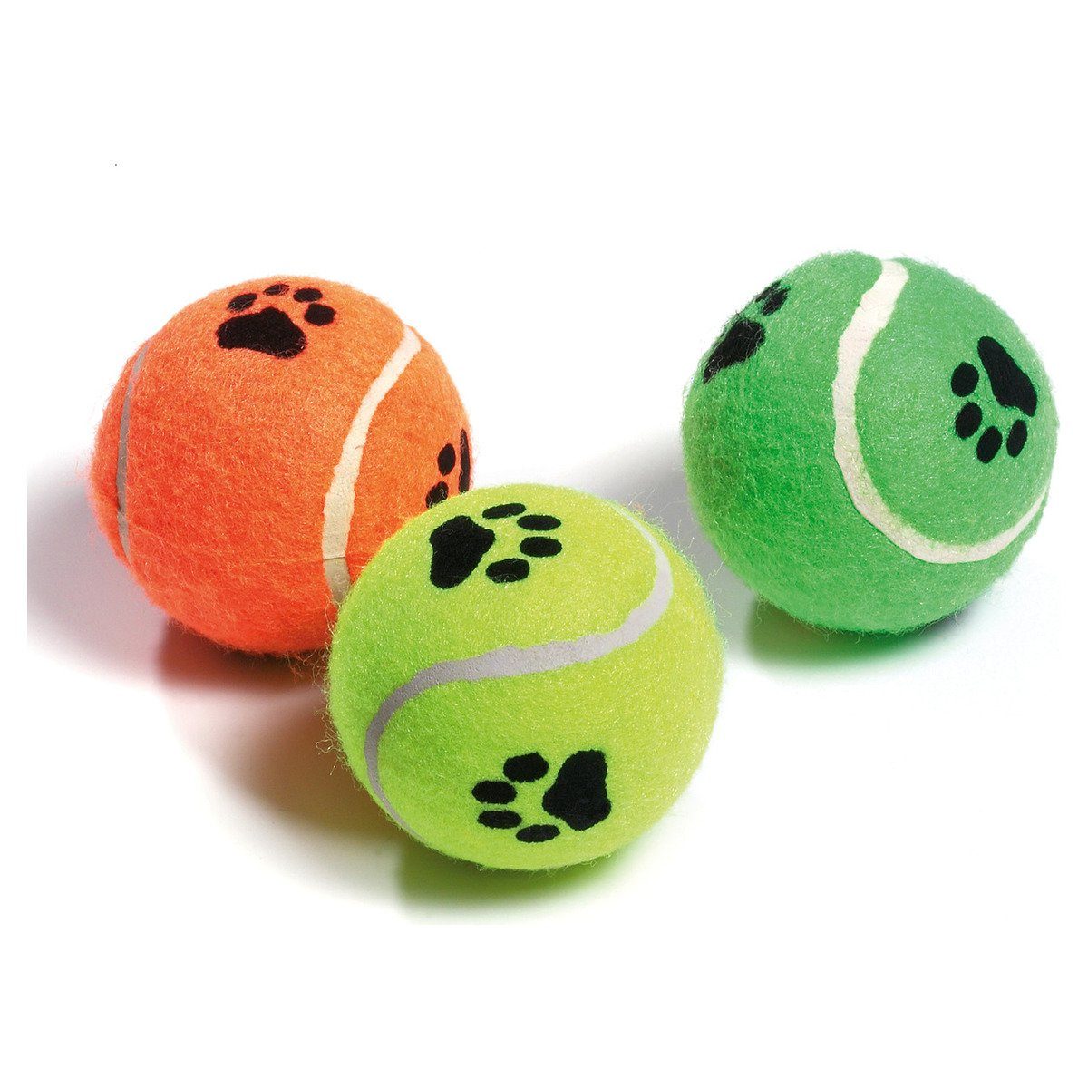 Hundespielzeug Karlie Tennisball 3er Set Spielball