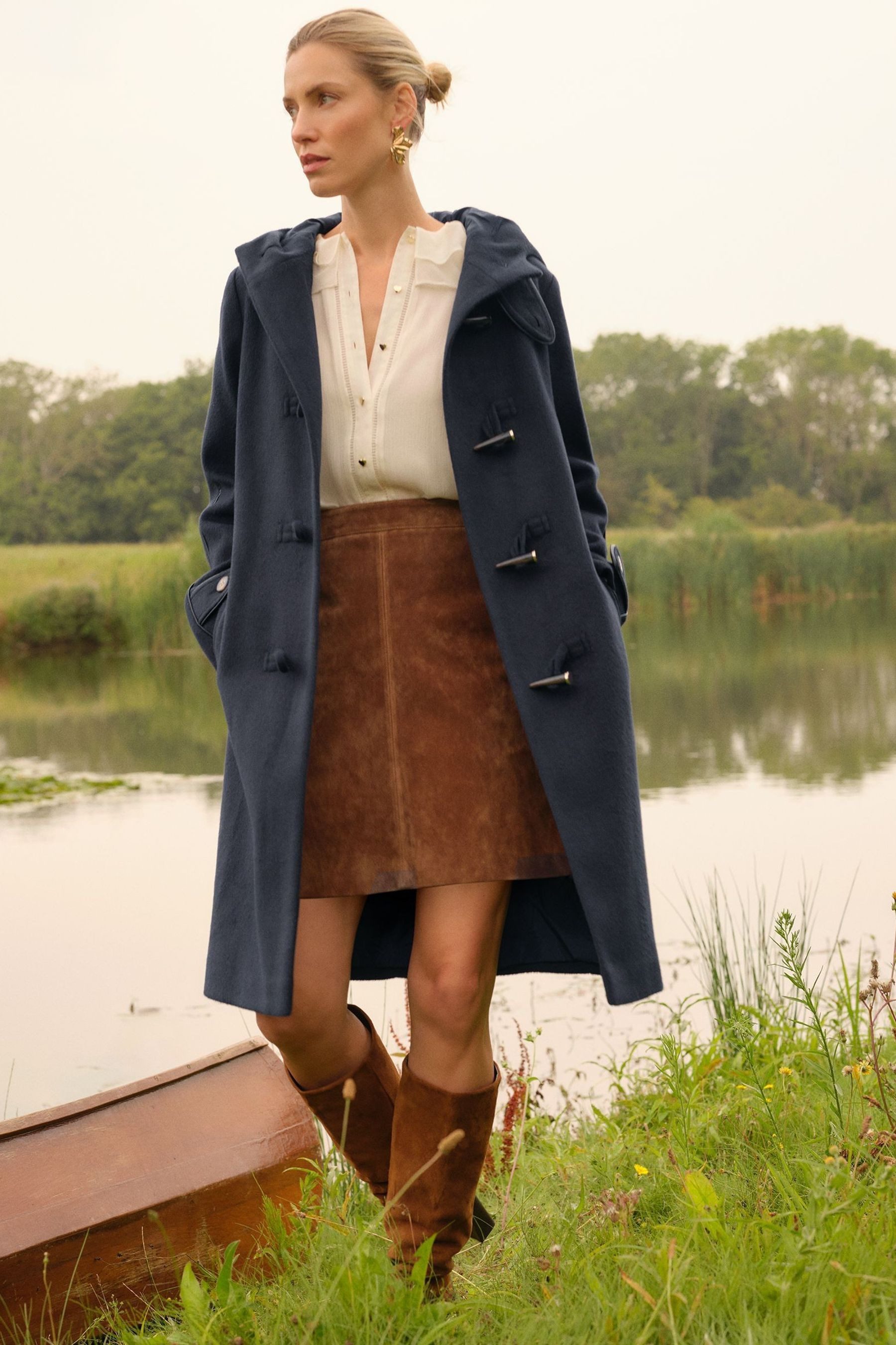 Love & Roses Dufflecoat Love & Roses Dufflemantel (1-tlg)