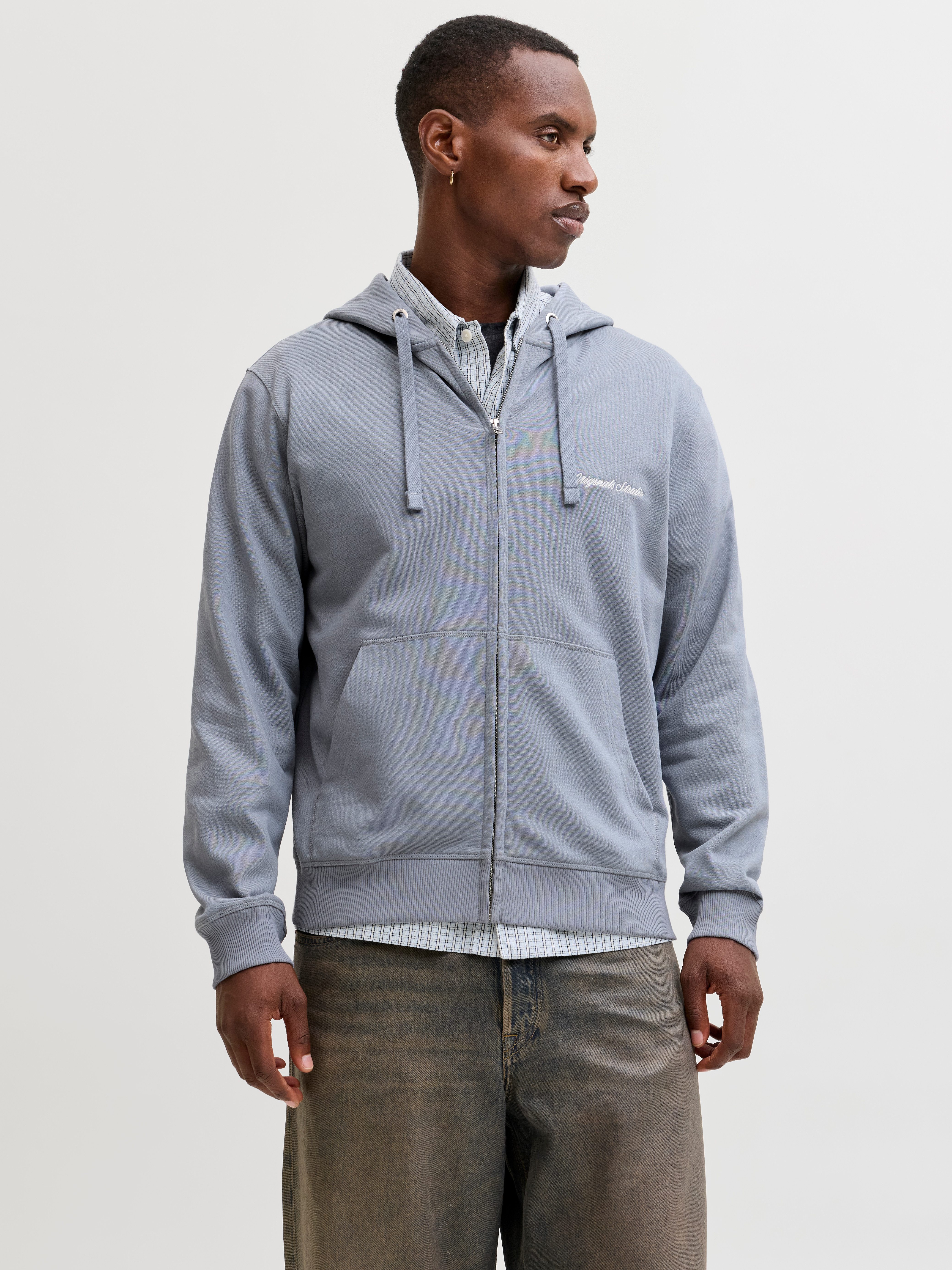 Kapuzensweatshirt JORNORREBRO EMB SWEAT ZIP HOOD NOOS