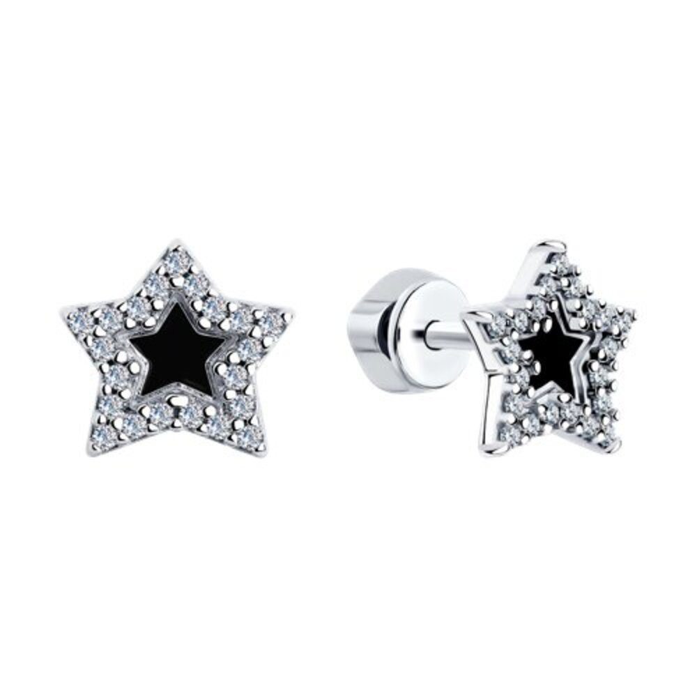 Secretforyou Paar Ohrstecker Ohrstecker 925 Silber Zirkonia Stein Emaille S günstig online kaufen