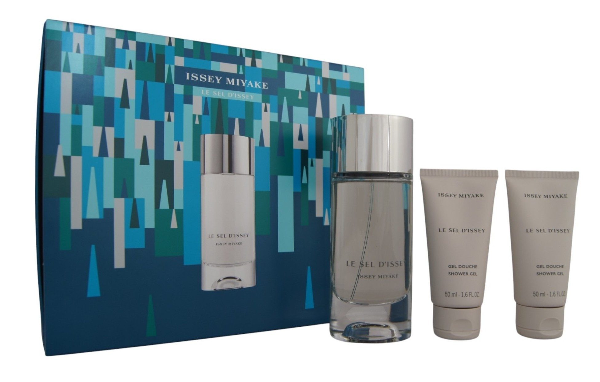 Duft-Set Issey Miyake Le Sel D`Issey Eau de Toilette 100ml + SG 2x50ml