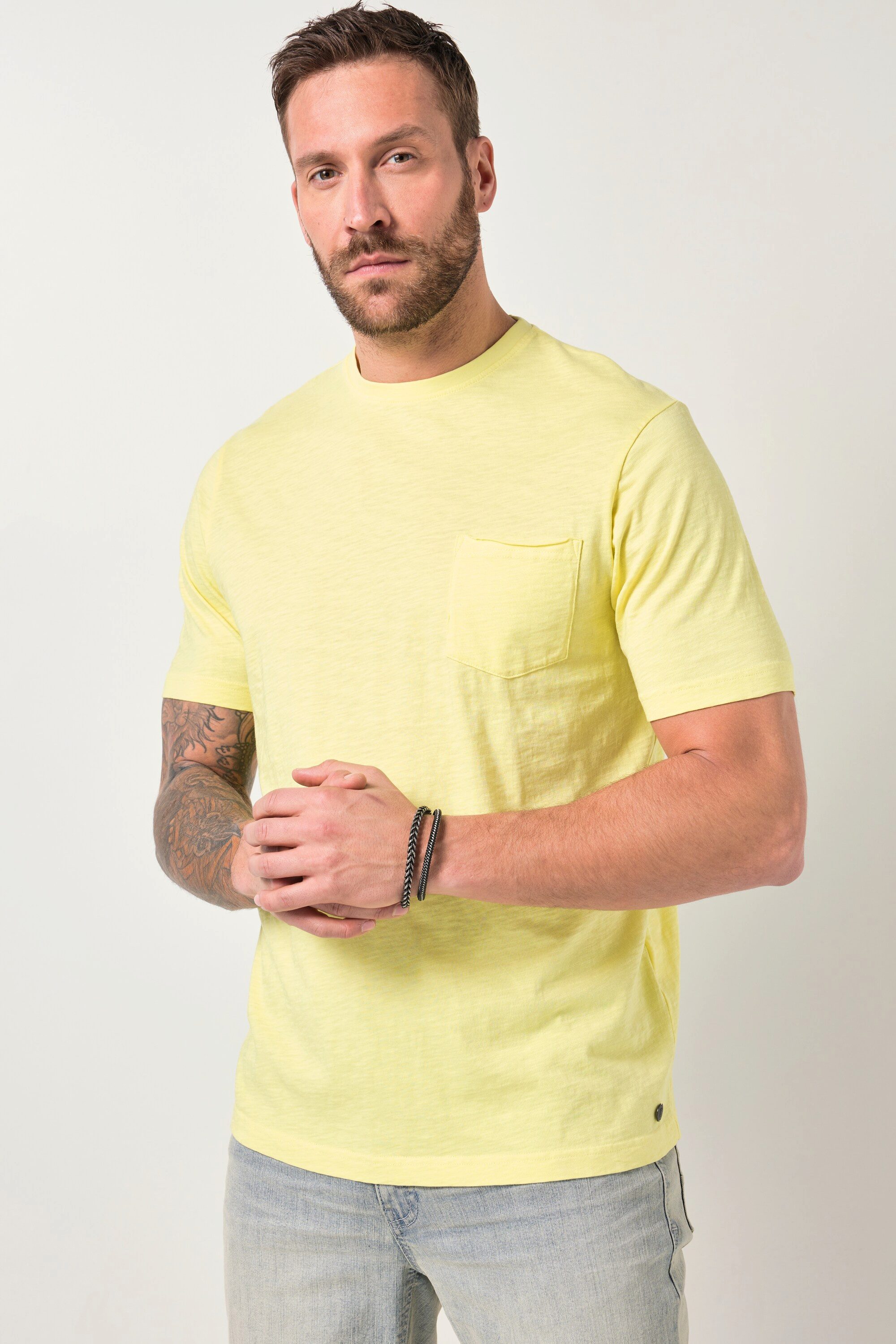 T-Shirt T-Shirt Halbarm Brusttasche