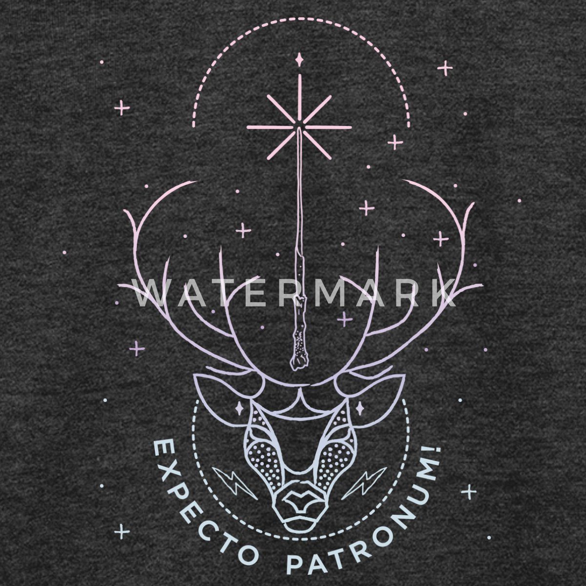 T-Shirt Harry Potter Hirsch Expecto Patronum Teenager Premium T-Shirt