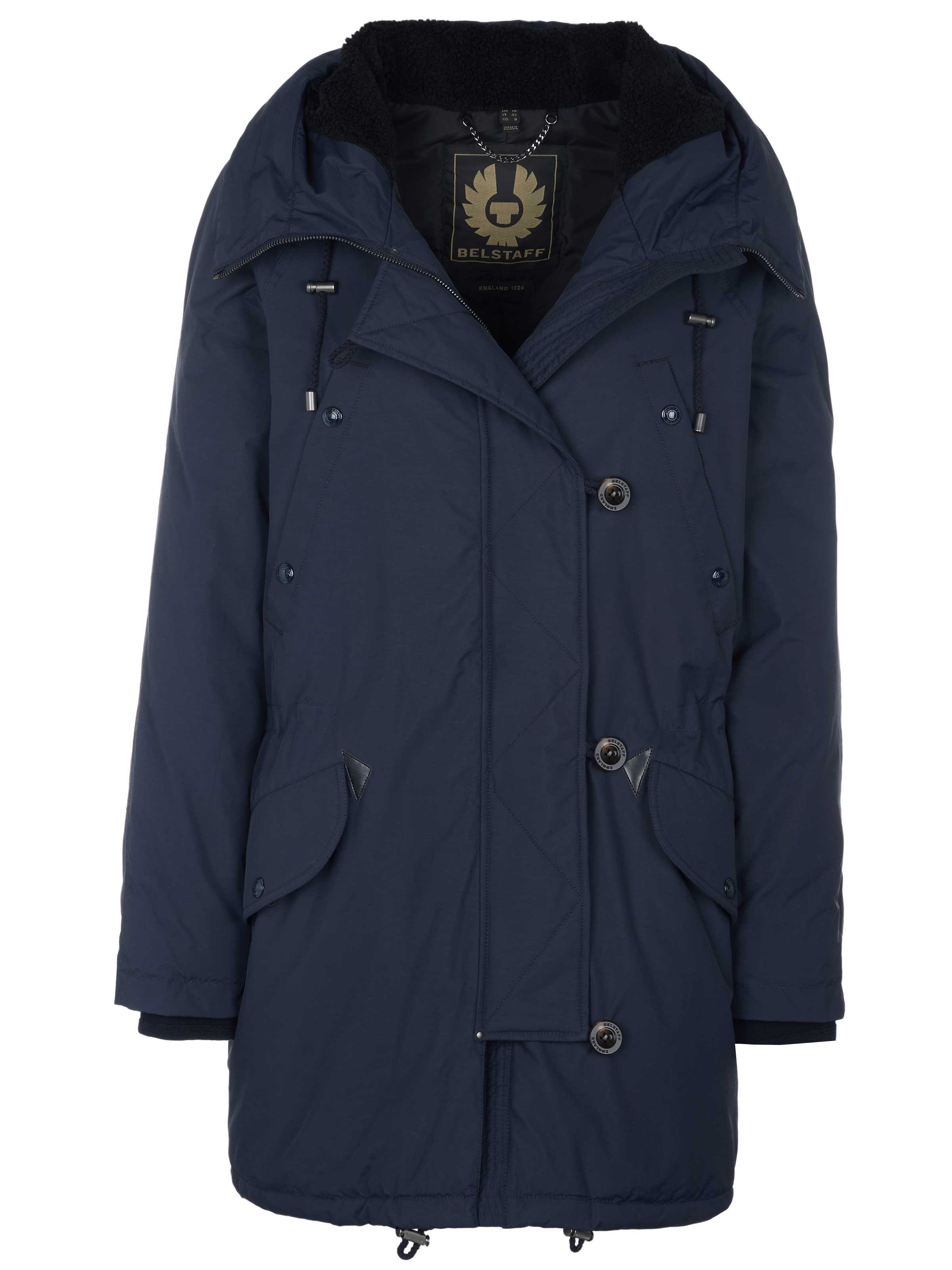 Belstaff Kurzmantel Belstaff Mantel dunkelblau