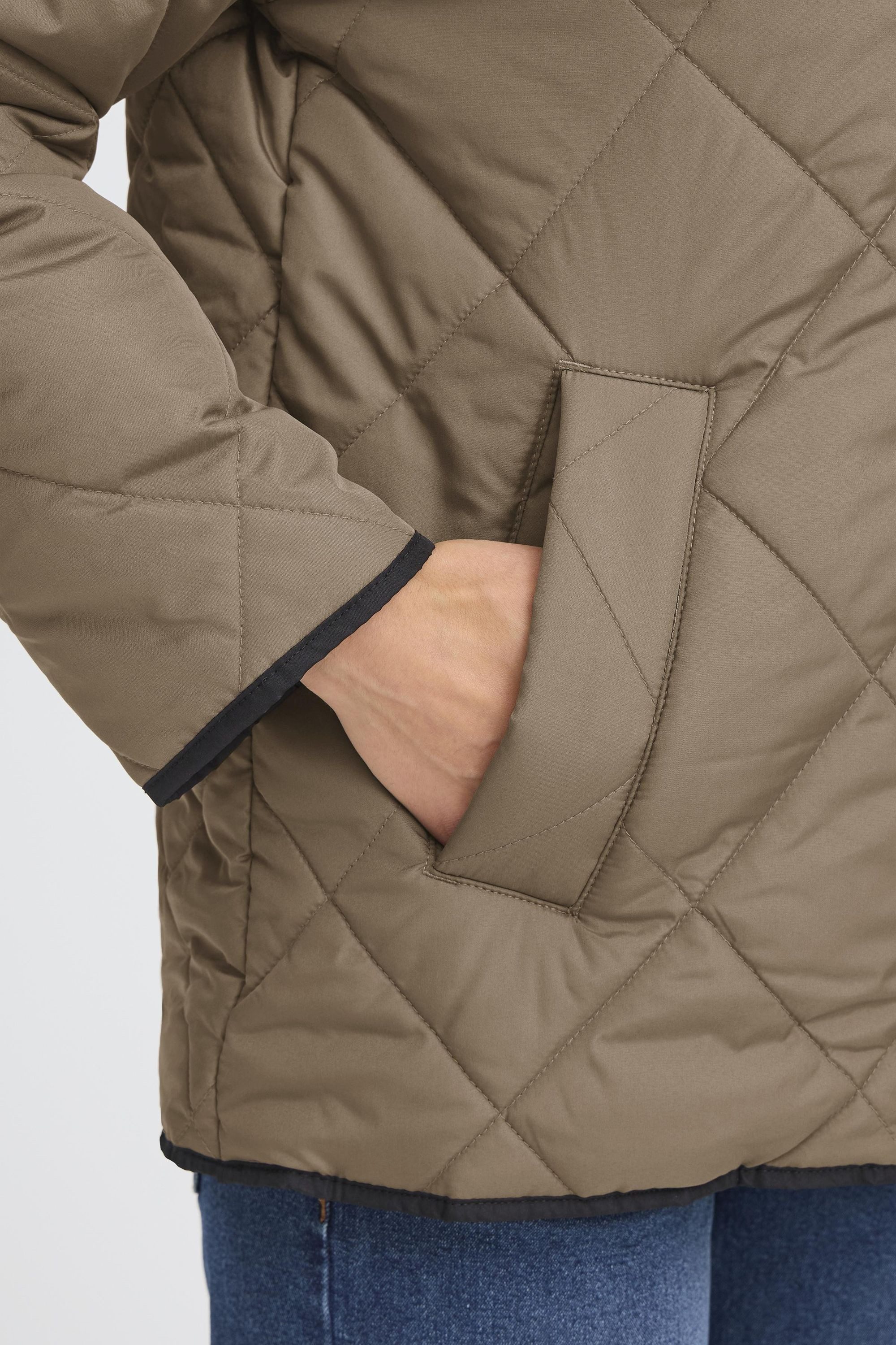 OXMO Steppjacke OXBelis Modische Loose Jacke