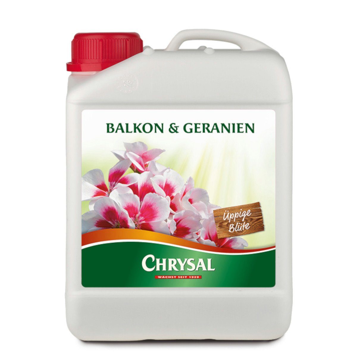 Chrysal Удобрение для растений Balkon und Geranien Flüssigdünger 2,5 Liter