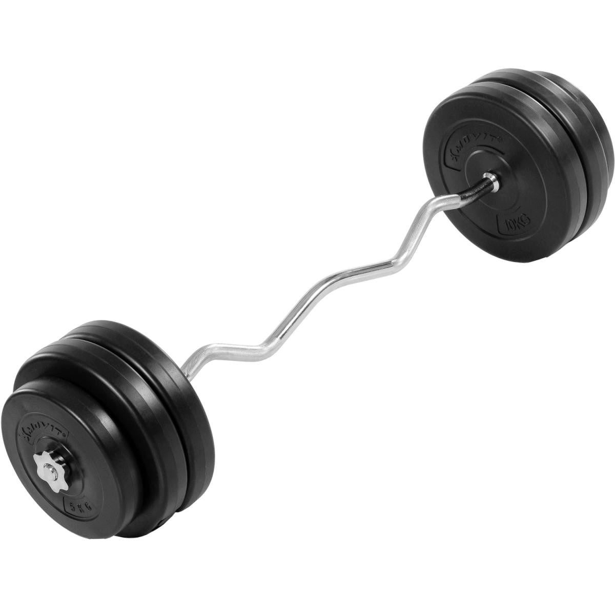MOVIT Langhantel Hantelset 23.5 - 55 kg