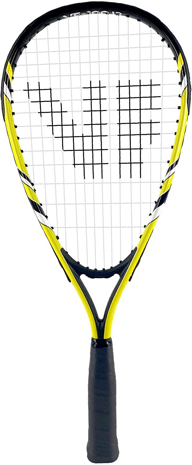 VICFUN Badmintonschläger Speed Badminton Junior 100 gelb/schwarz