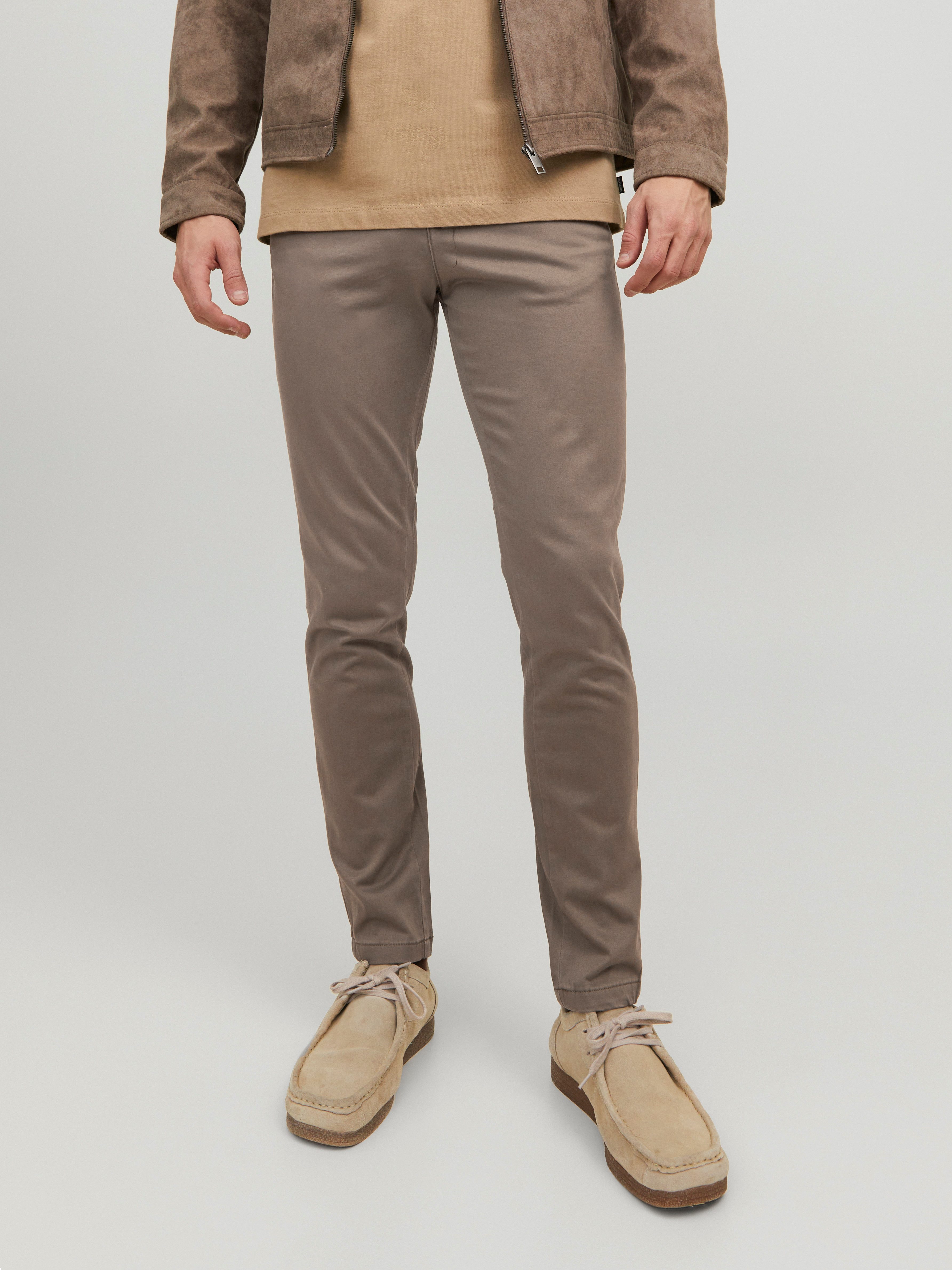 Chinos JPSTMARCO mit Stretchkomfort und schmalem Bein