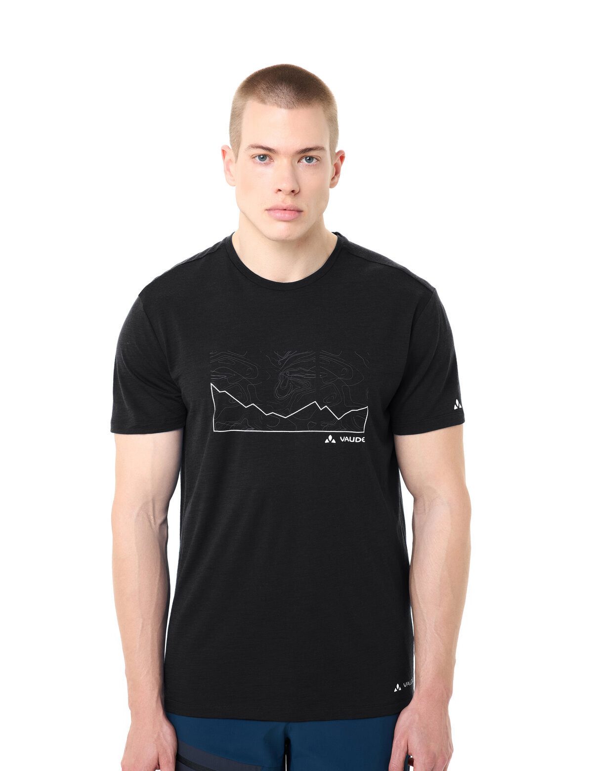 VAUDE T-Shirt Men's Tekoa Wool T-Shirt (1-tlg) schnelltrocknendes und funktionelles Shirt