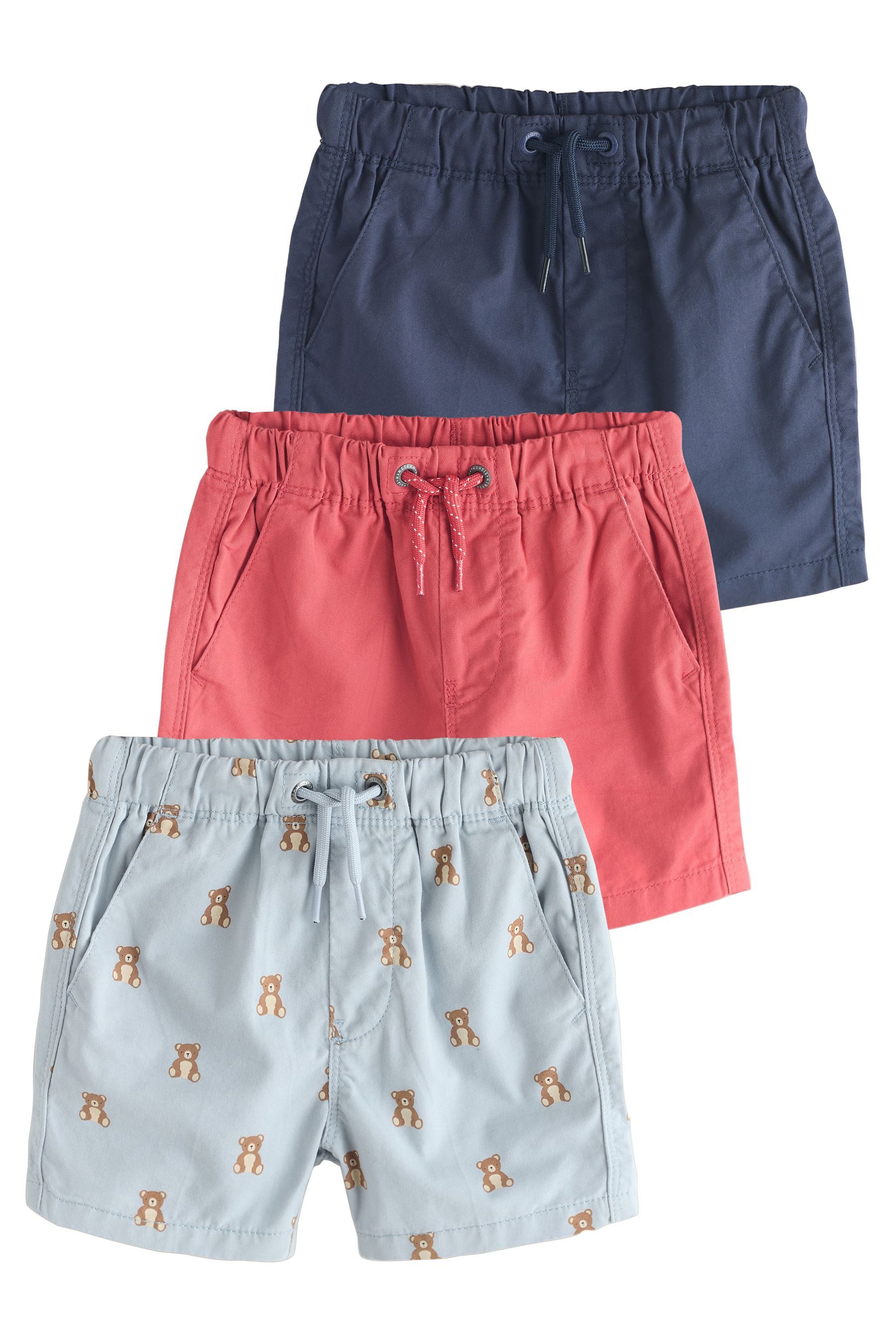 Next Shorts Shorts zum Hineinschlüpfen, 3er-Pack (3-tlg)