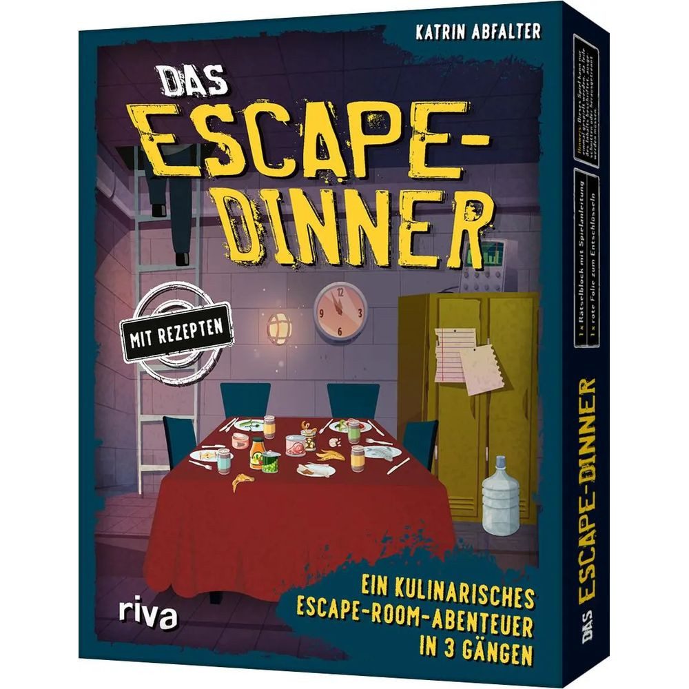Riva Spiel Das Escape-Dinner - Ein kulinarisches Escape-Room-Abenteuer in 3...
