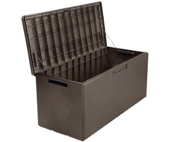 ONDIS24 Kissenbox Sitztruhe 340L Auflagenbox Gartenbox abschließbar Gartentruhe