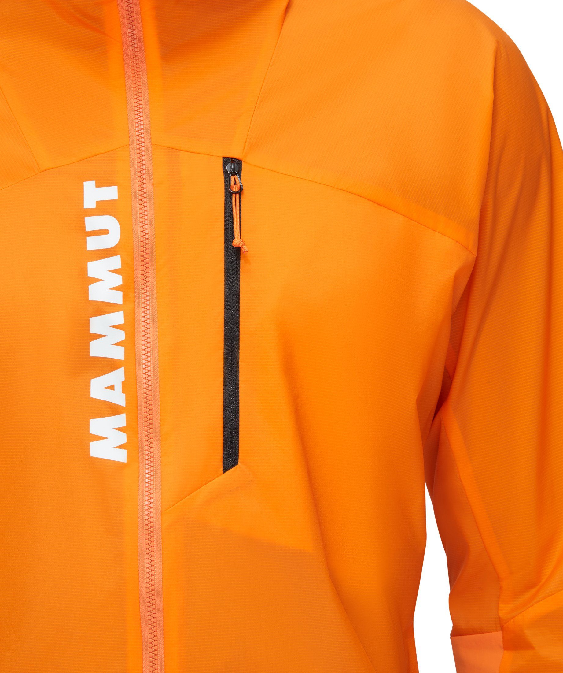 Mammut Windbreaker Aenergy Hooded Jacket WB Men dark tangerine