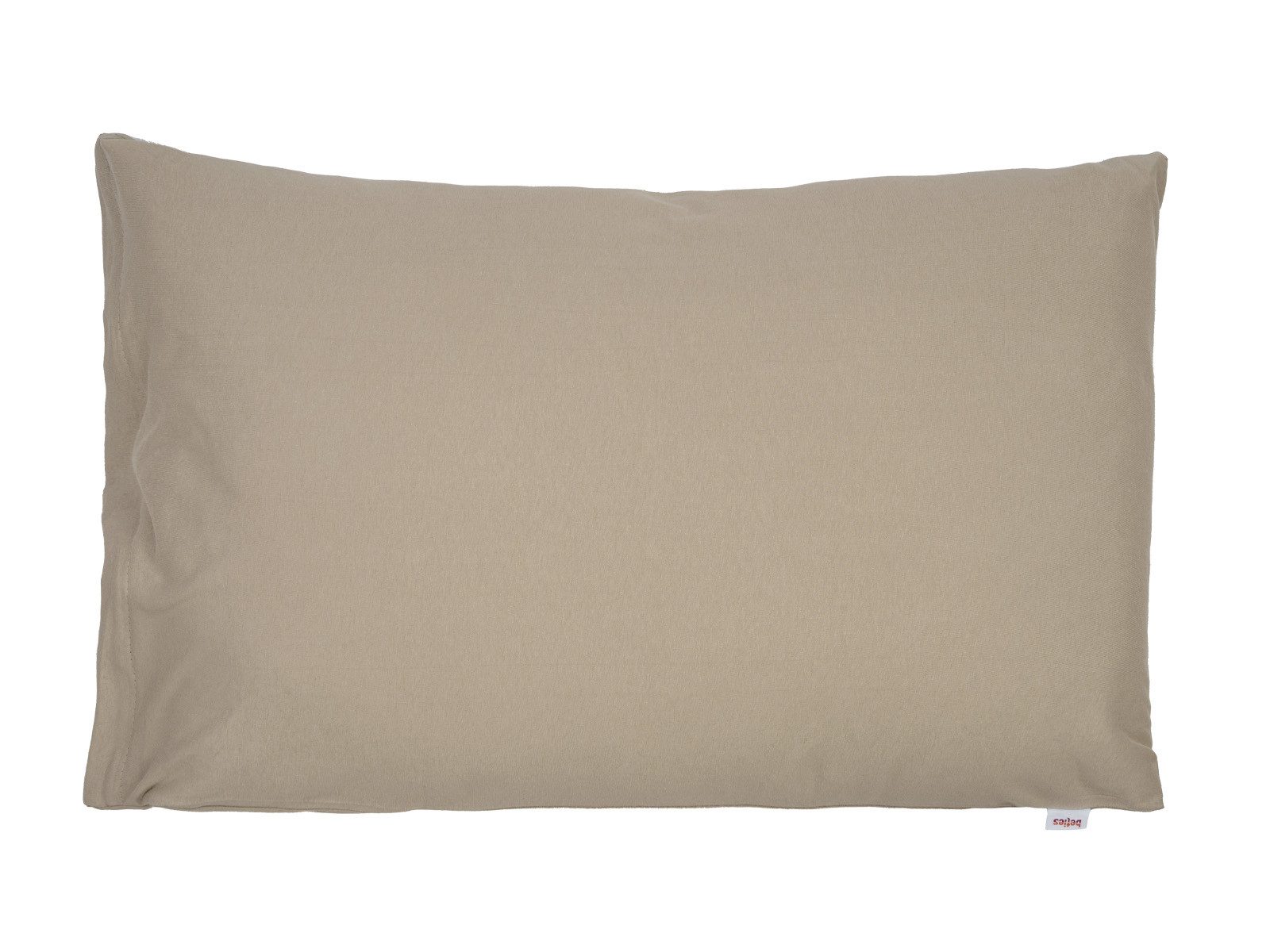 beties Kissenbezüge BasicSoft, (1 Stück), ca. 40x60 cm Jersey 100% Baumwolle (plaza-taupe)