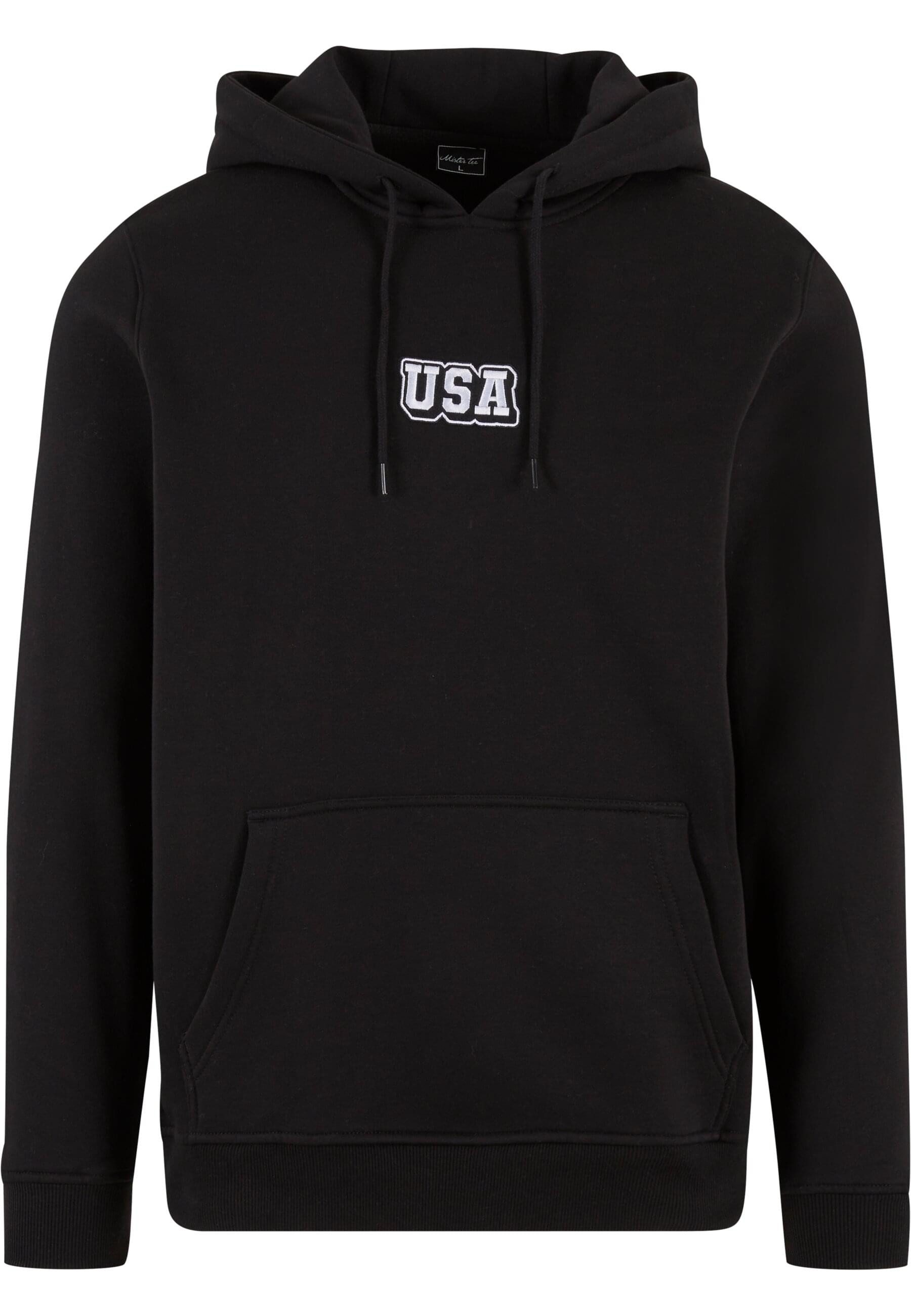 MisterTee Kapuzensweatshirt "MisterTee USA College Wording Patch Hoody", (1 günstig online kaufen