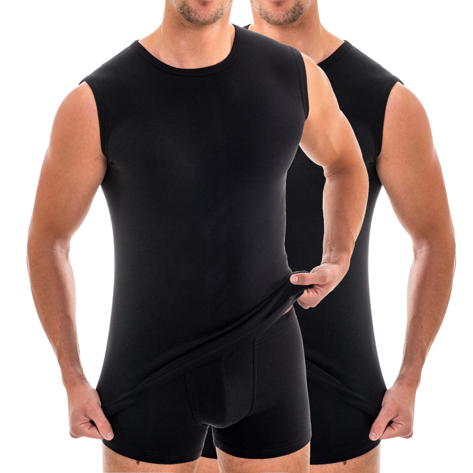 HERMKO Unterhemd 16040 2er Pack Herren günstig online kaufen