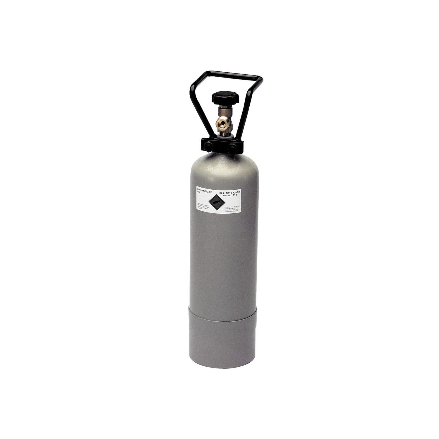 ich-zapfe CO₂-Zylinder CO2 Flasche, Kohlensäure Flasche, Kohlendioxid Gasflasche - 2,0 kg