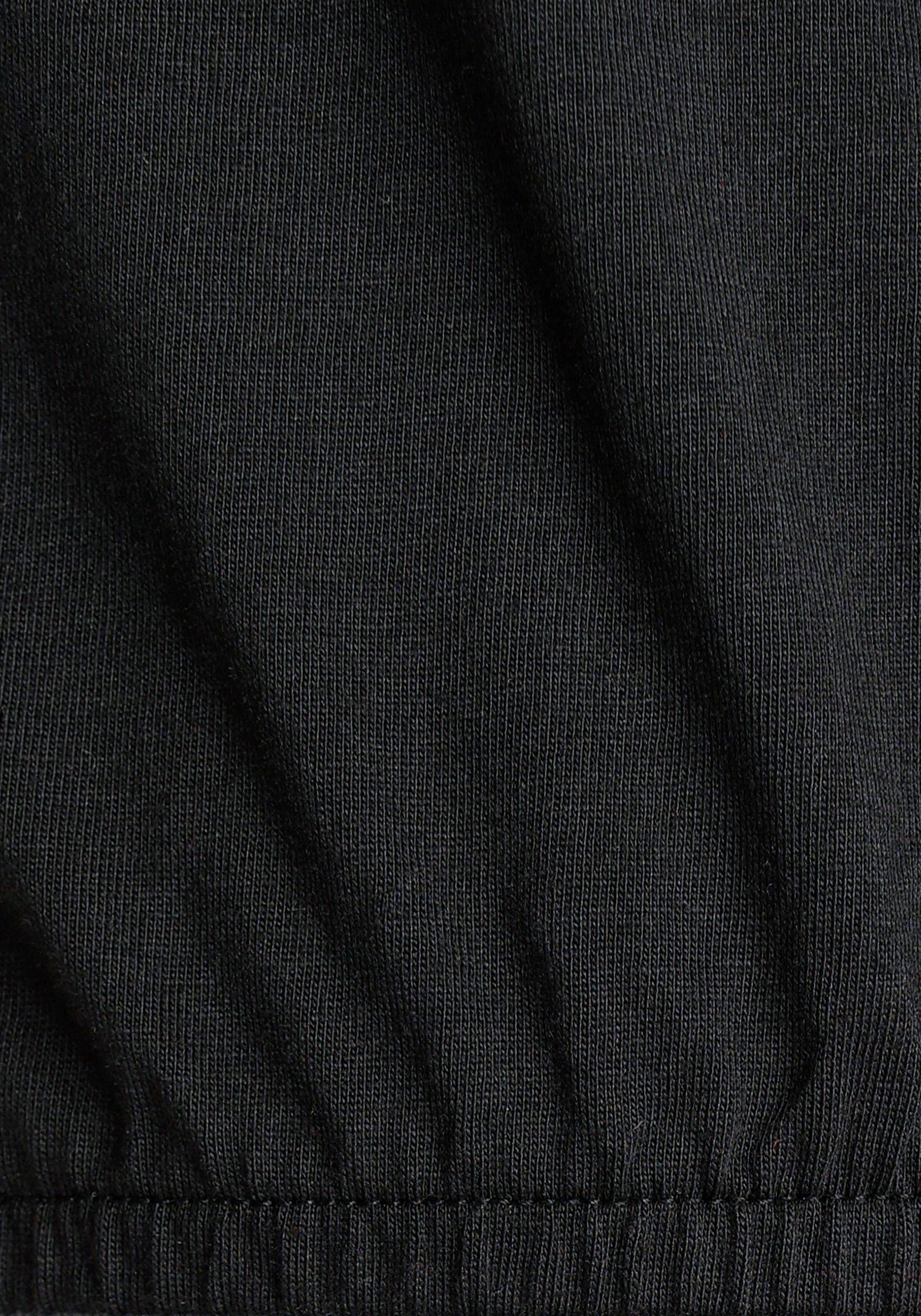 Arizona Fledermausshirt Weit geschnitten schwarz