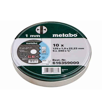 Metabo Professional Trennscheiben SP, Ø 125 mm, Inox, TF 41, in Blechdose