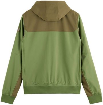 Scotch & Soda Outdoorjacke Hooded colourblock jacket im modischem colorblocking