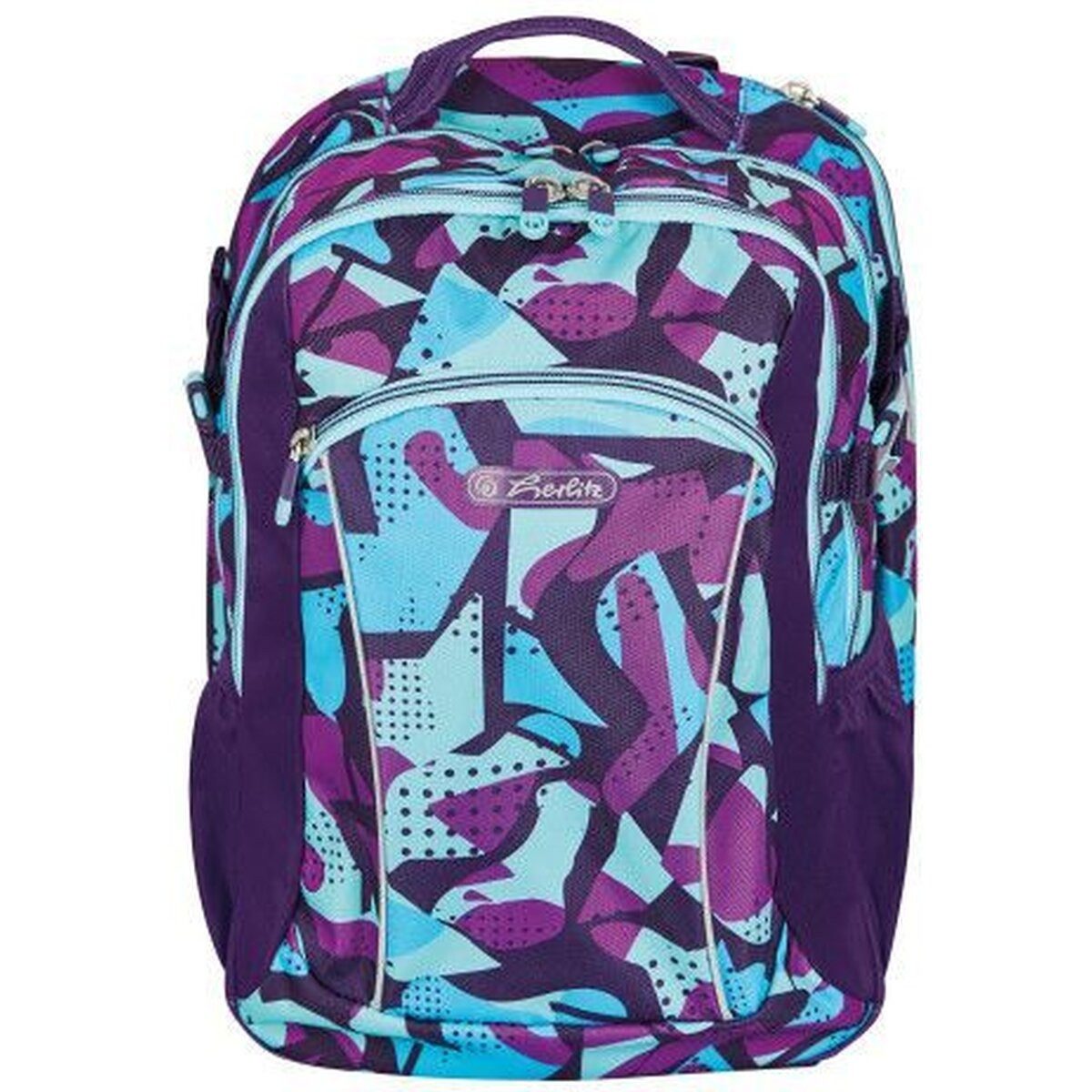 Herlitz Schulranzen Grundschulrucksack Ultimate leer 24l Polyester 310x220x410mm CamoPurpl