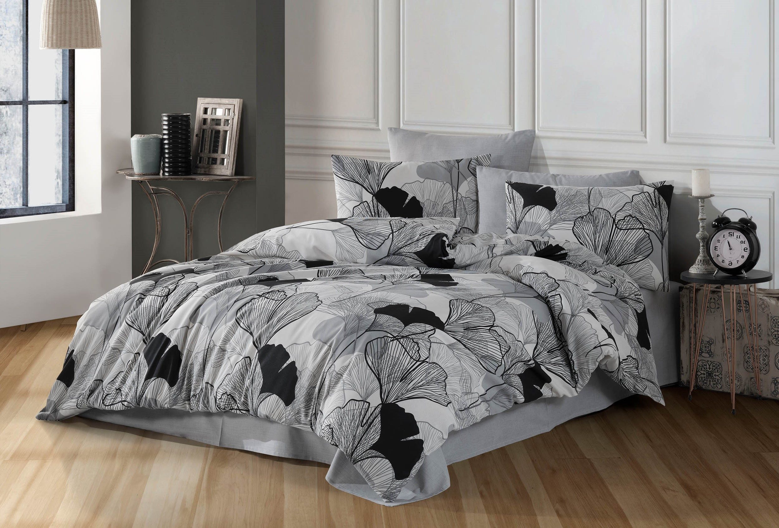 Buymax Bettwäsche Bettbezug-Set Ginco, Baumwollmischung, 3 teilig, Bettbezu günstig online kaufen