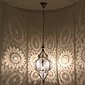 Casa Moro Pendelleuchte »Orientalische Lampe Melisa Silber H 54 cm mit E27 Fassung Kette & Baldachin, Prachtvolle Deckenleuchte wie aus 1001 Nacht, Kunsthandwerk aus Marokko, LN2010«, LN2010, Bild 4