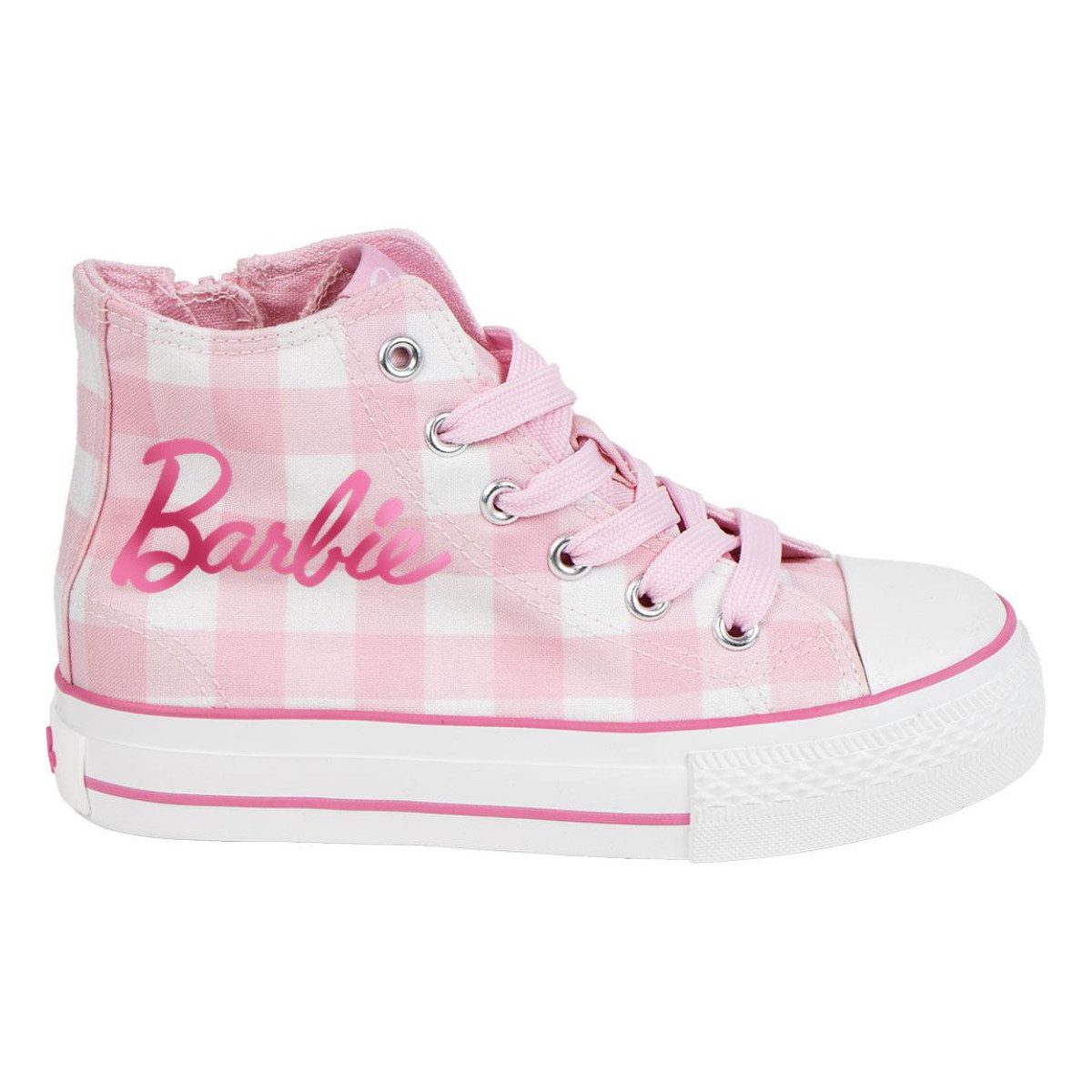 Cerda Barbie Freizeitschuhe Mädchen Bequeme Canvas Sneaker Kinder Sneaker (Barbie, Einzelartikel)