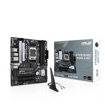 Asus Prime B650M-A WIFI Mainboard, AMD AM5 Ryzen 7000, micro-ATX, DDR5, PCIe 5.0, WiFi 6