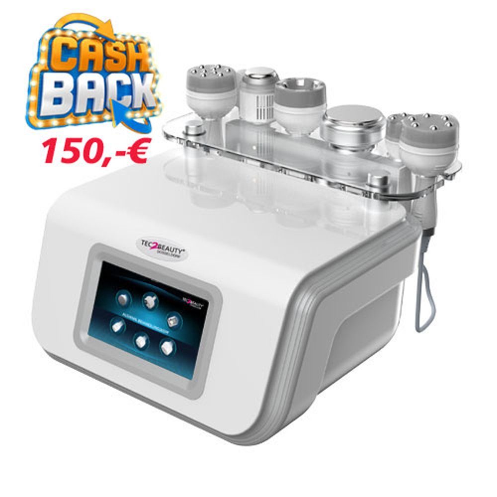 Tec2Beauty Beauty-Multigerät Profi Radiofrequenz Gerät für Privatgebrauch, 6-tlg.