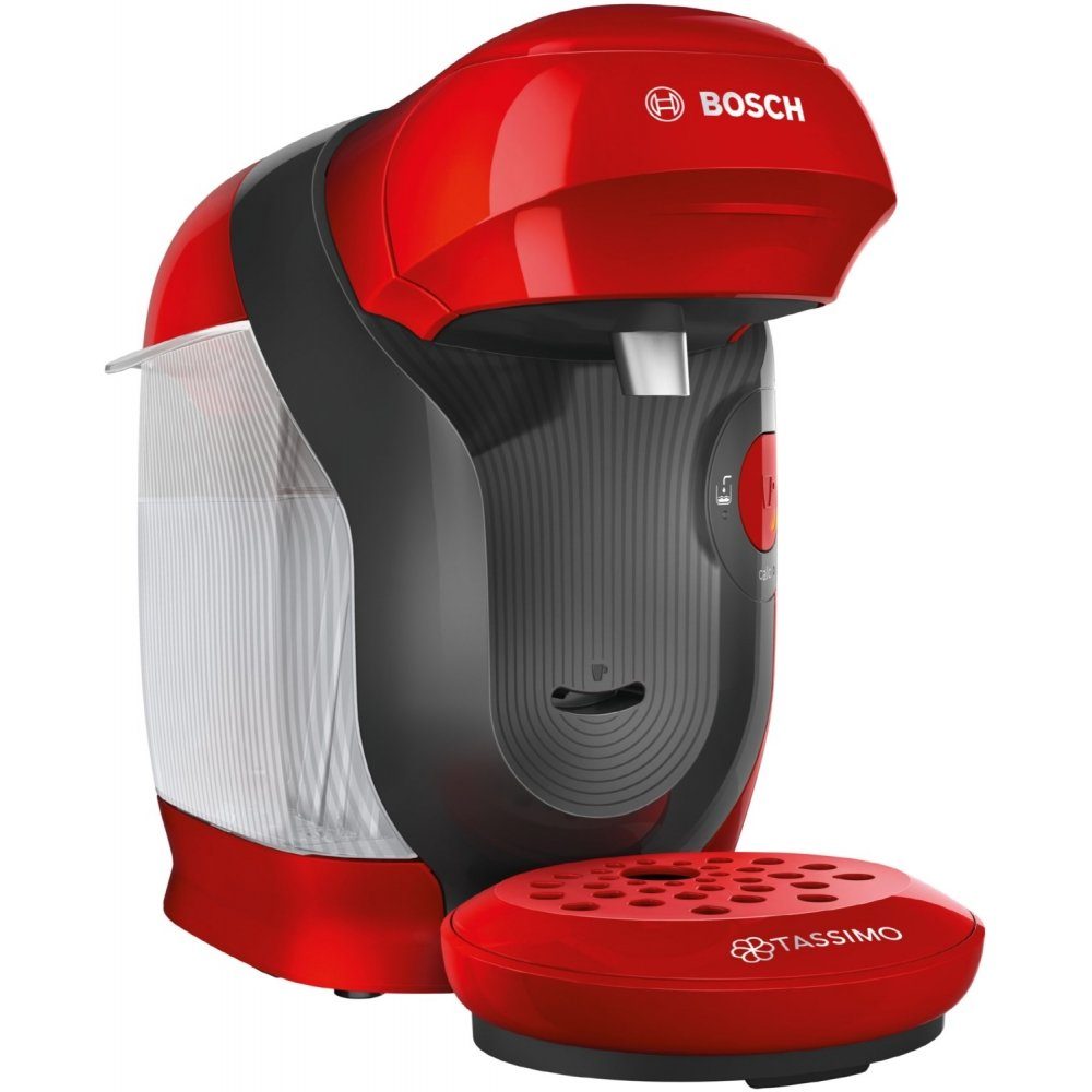 - Kapselmaschine Kapsel-/Kaffeepadmaschine rot Tassimo Bosch TASSIMO Style TAS1103 -