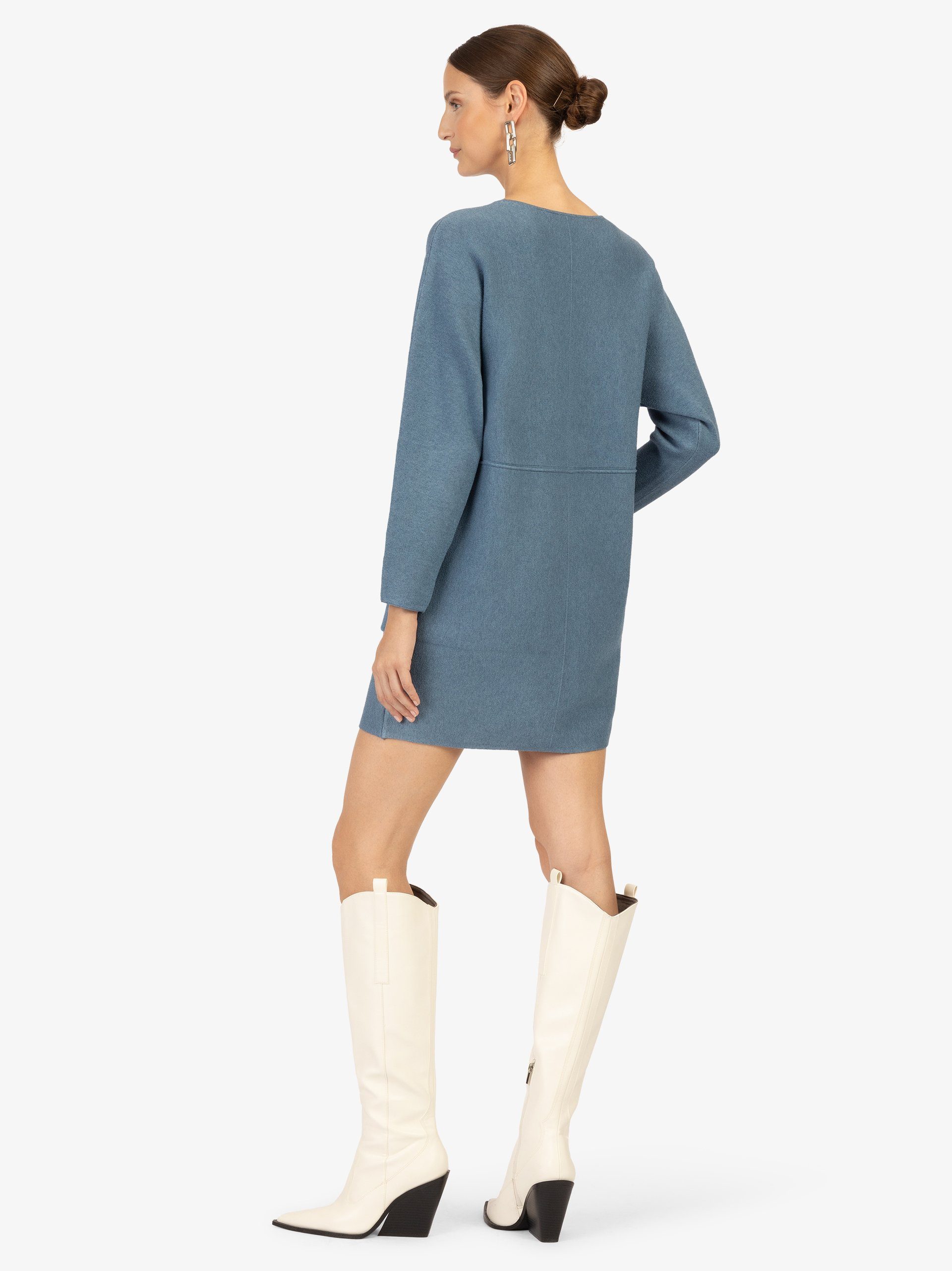 Kraimod Strickkleid Kraimod Midikleid mit Gerade saum