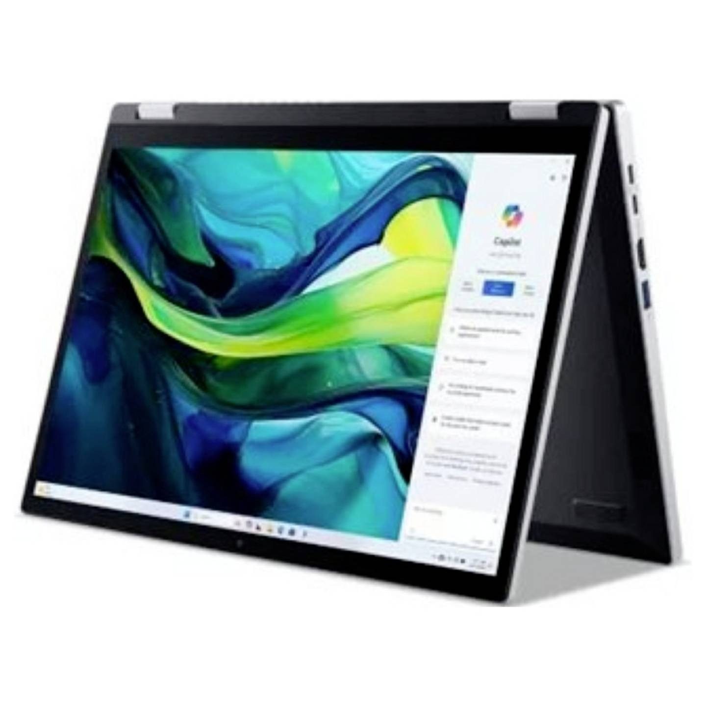 Acer Aspire Go Spin 14 Laptop 14 Zoll Touch Intel N150 16GB 512GB Notebook (35,56 cm/14 Zoll, Intel N150, Intel UHD Graphics, 16 GB, 512 GB SSD, WUXGA IPS 16:10 Display, HD Webcam, HDMI 2.1, USB-C)