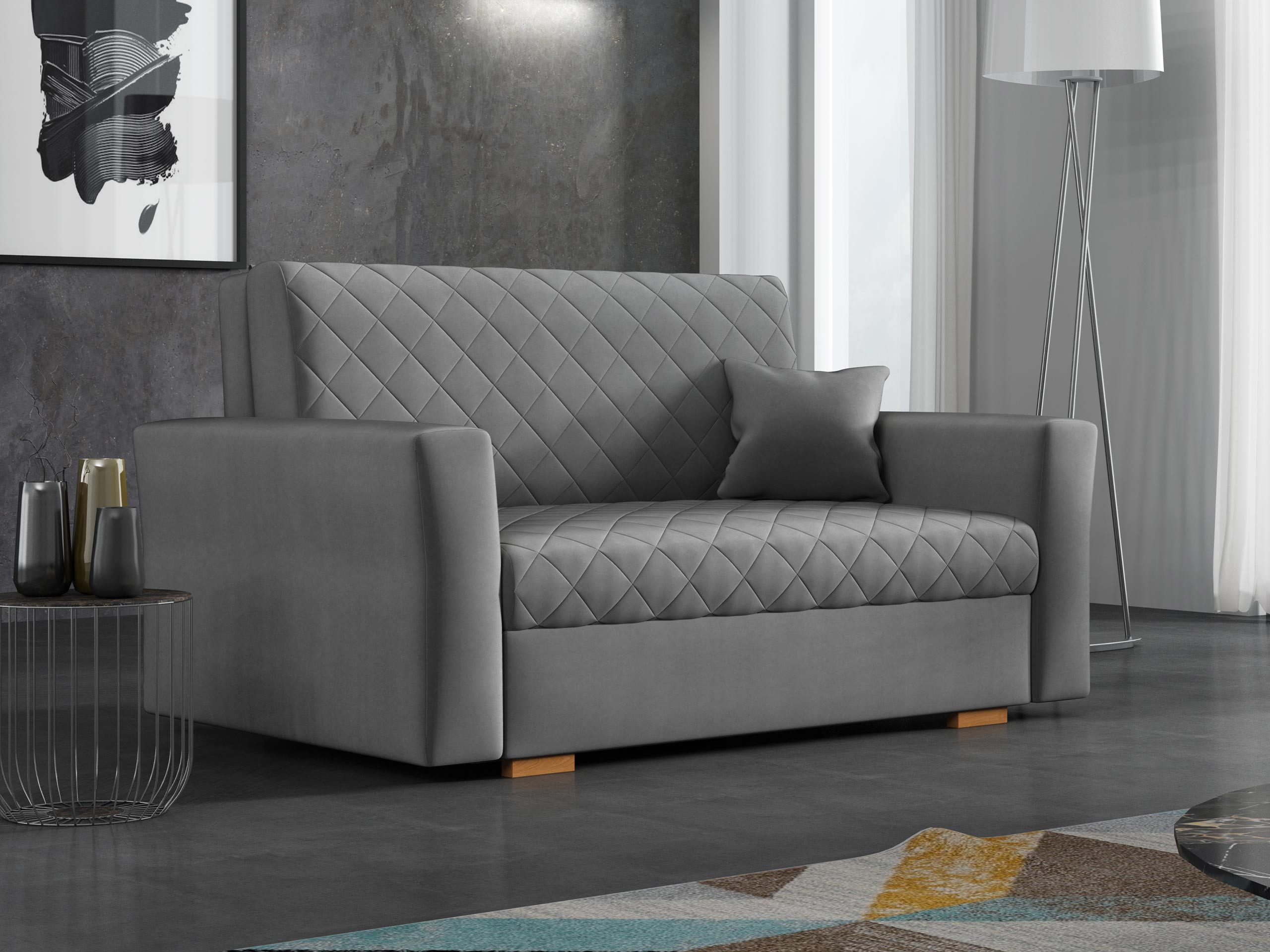 MIRJAN24 Schlafsofa Viva Caro II, mit Bettkasten und Schlaffunktion, 2-Sitz günstig online kaufen