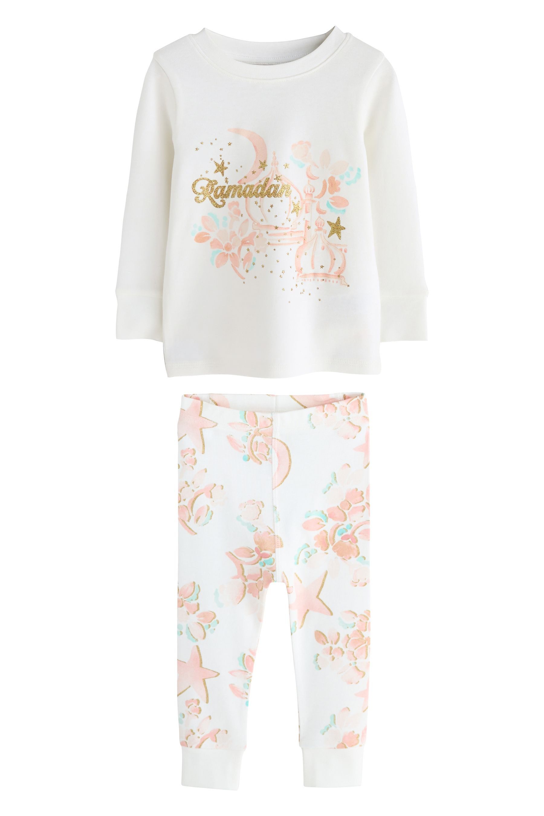 Next Pyjama 3er-Pack Snuggle Eid-Schlafanzüge aus Baumwolle (6 tlg)